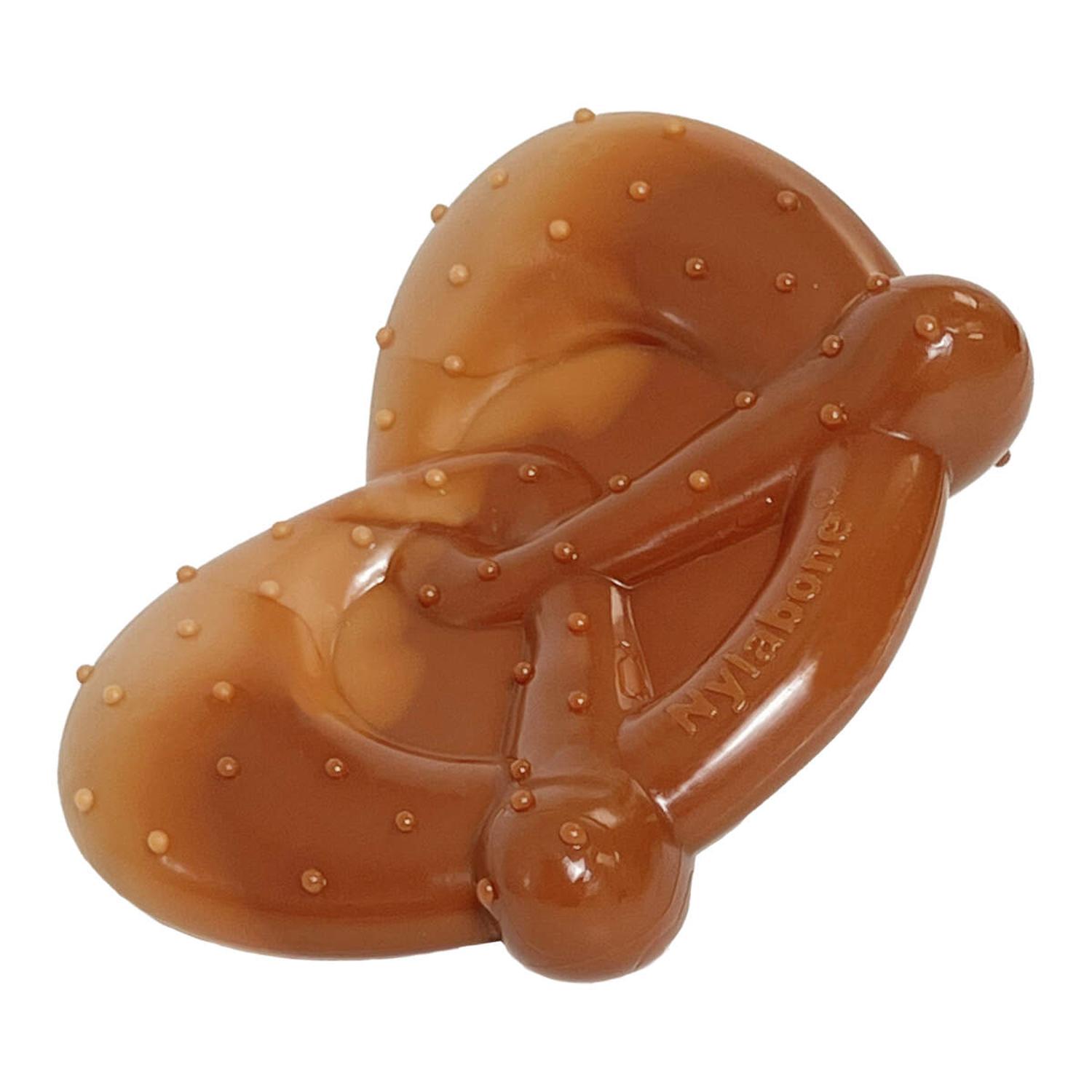 Juguete Nylabone perro Power Chew Pretzel Tocino Maní 11kg extreme