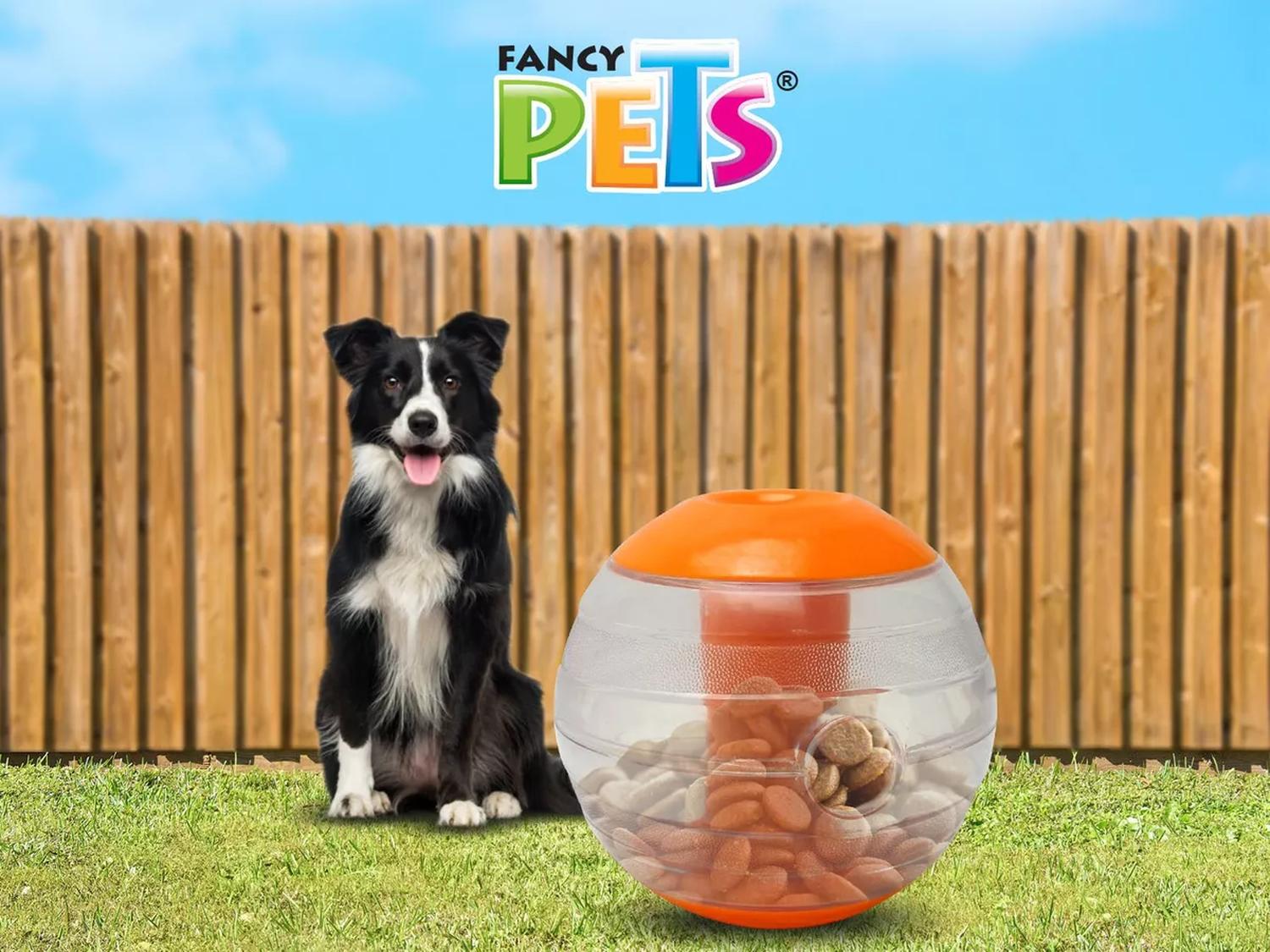 Fancy Pets juguete dispensador pelota con sonido para perros