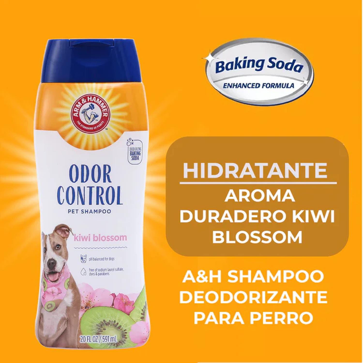 Arm & Hammer Shampoo para Perro Control de Olores Kiwi 591ml
