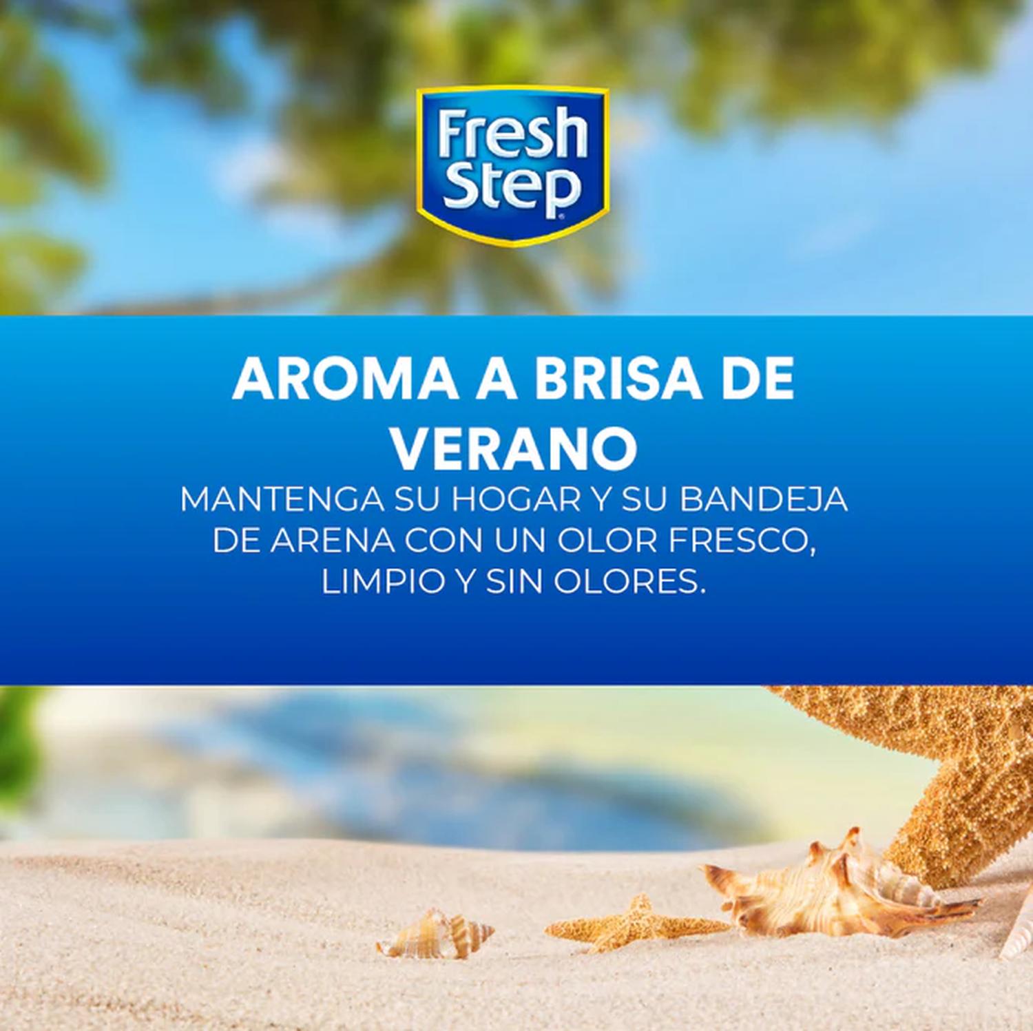 Fresh Step cristales aromáticos Desodorante para areneros