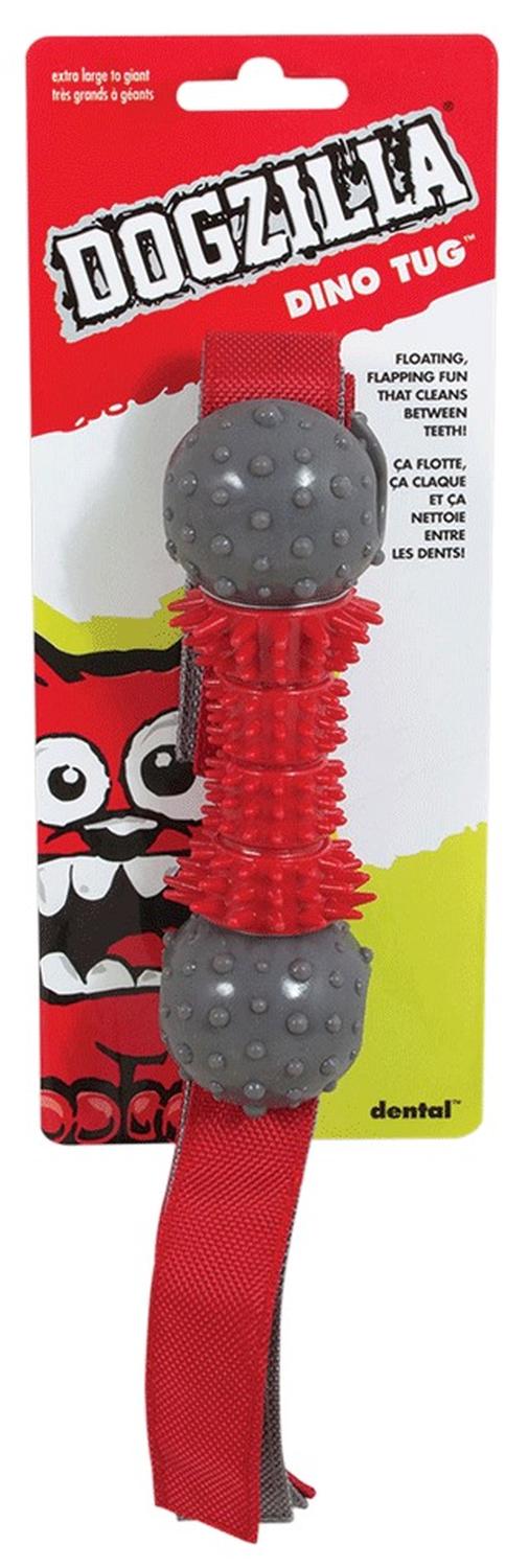 Juguete Para Perro Dogzilla Dino Tug Gde Flota Y Dental