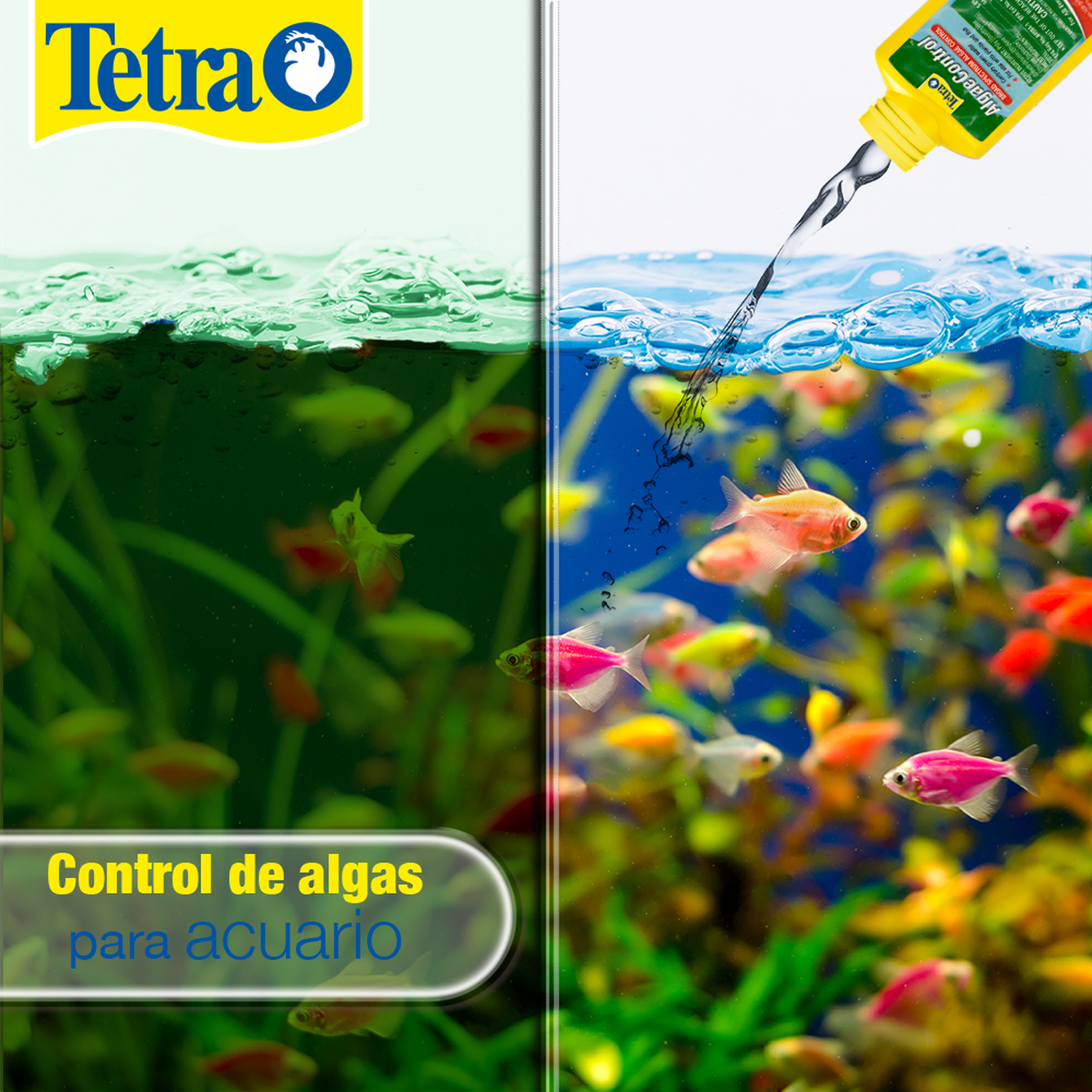Tetra Algaecontrol Conditioner 50Ml reduces green algae water