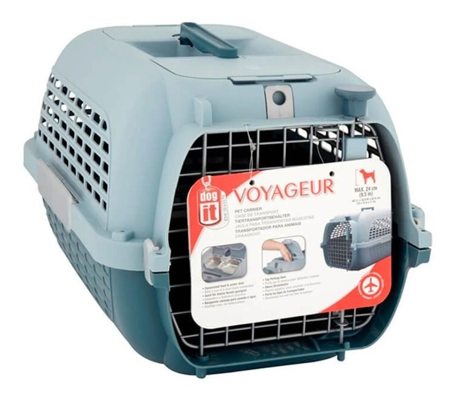 Transportadora Dog It Voyageur 100 Gris para perros | G.Valkyria - imagen 1