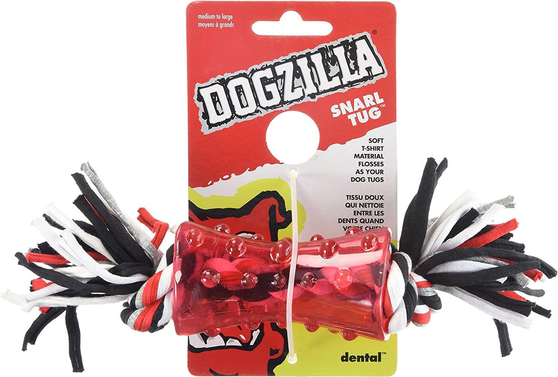 Juguete Para Perro Dogzilla Snarl Tug Med Para Premios | G.Valkyria - imagen 1