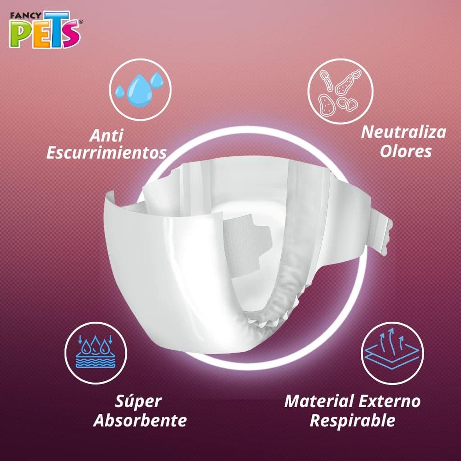 Dry Pet Pañales para perro tamaño chico 12 piezas | G.Valkyria - imagen 6