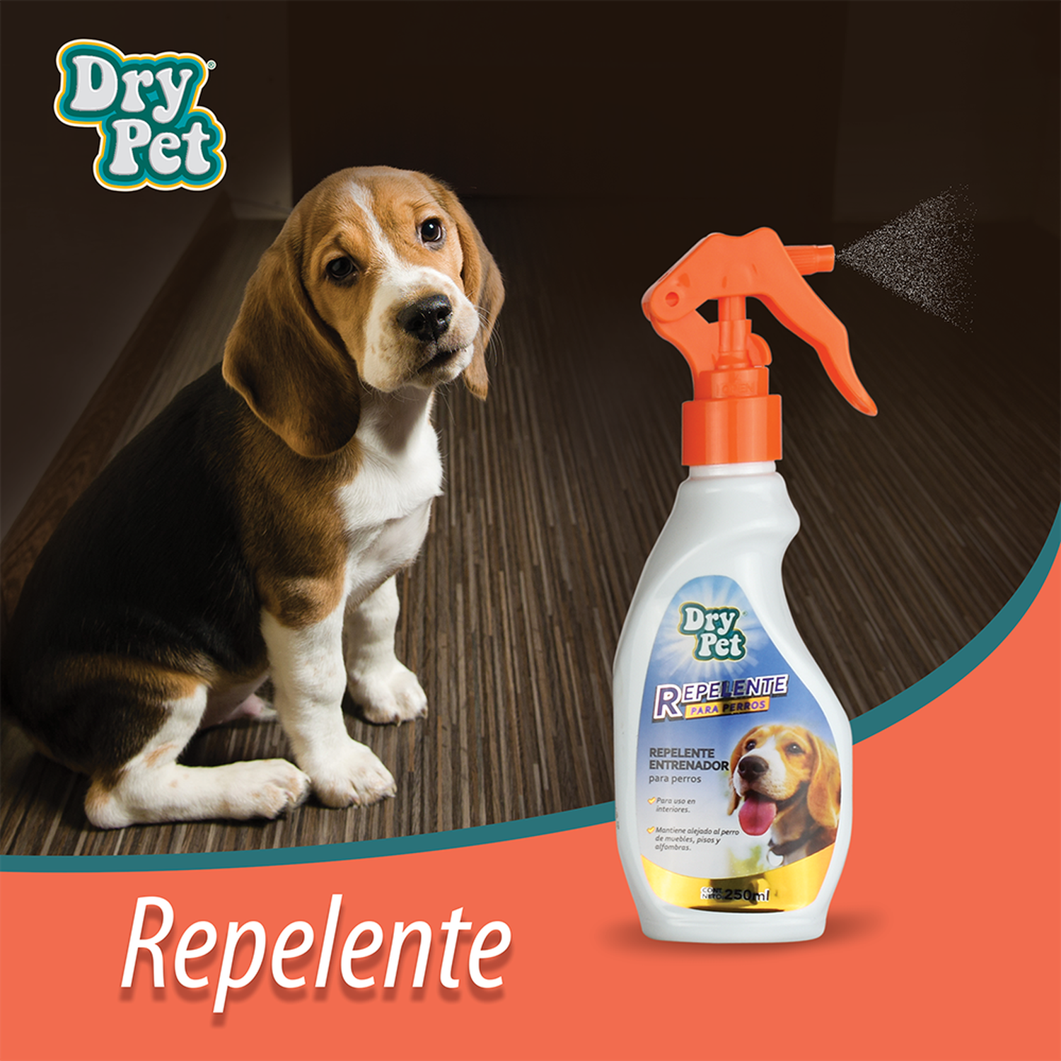 Dry Pet repelente perros no más orina interiores telas 250ml | G.Valkyria - imagen 3