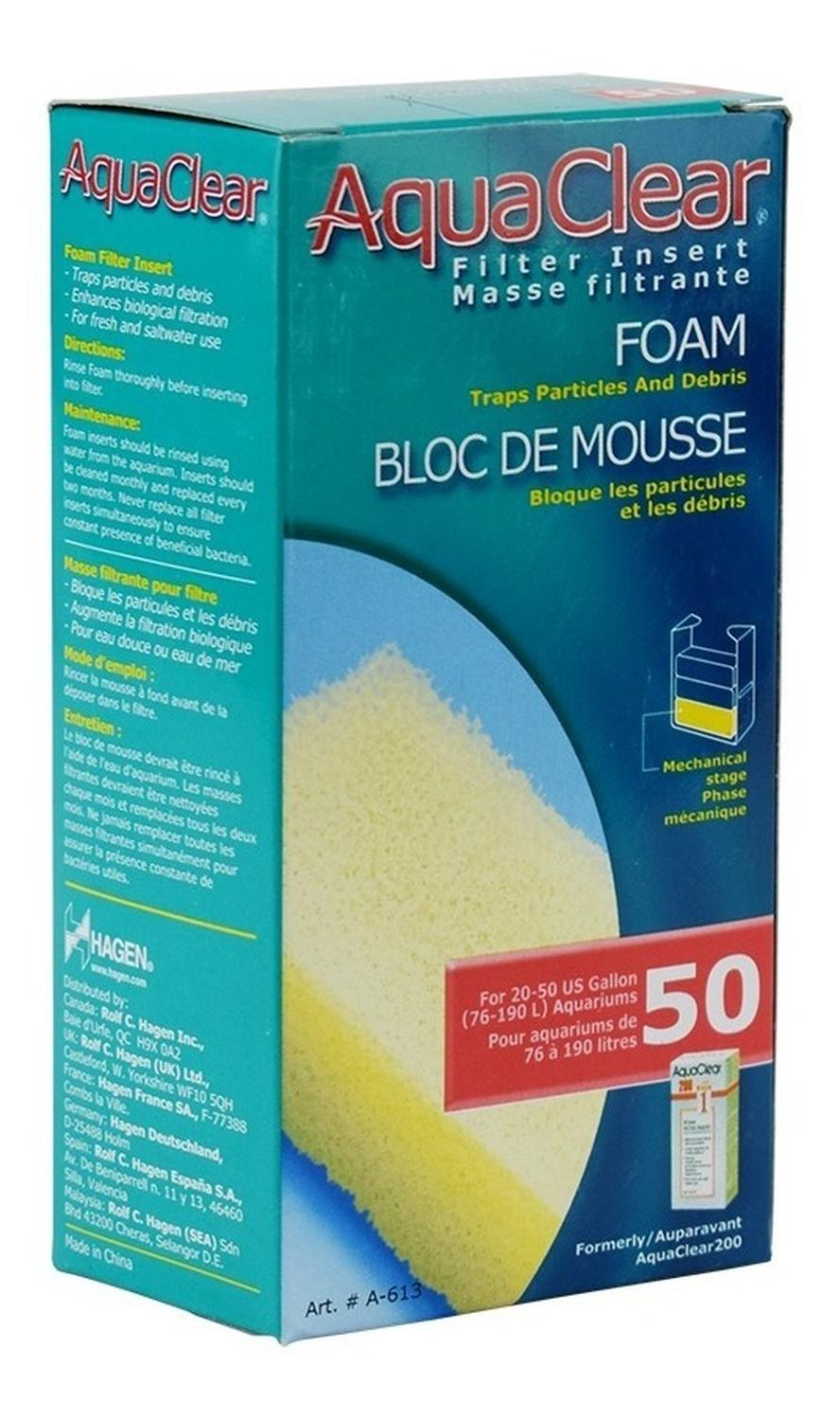Repuesto Esponja Aquaclear 50 o 200 Aquaclear