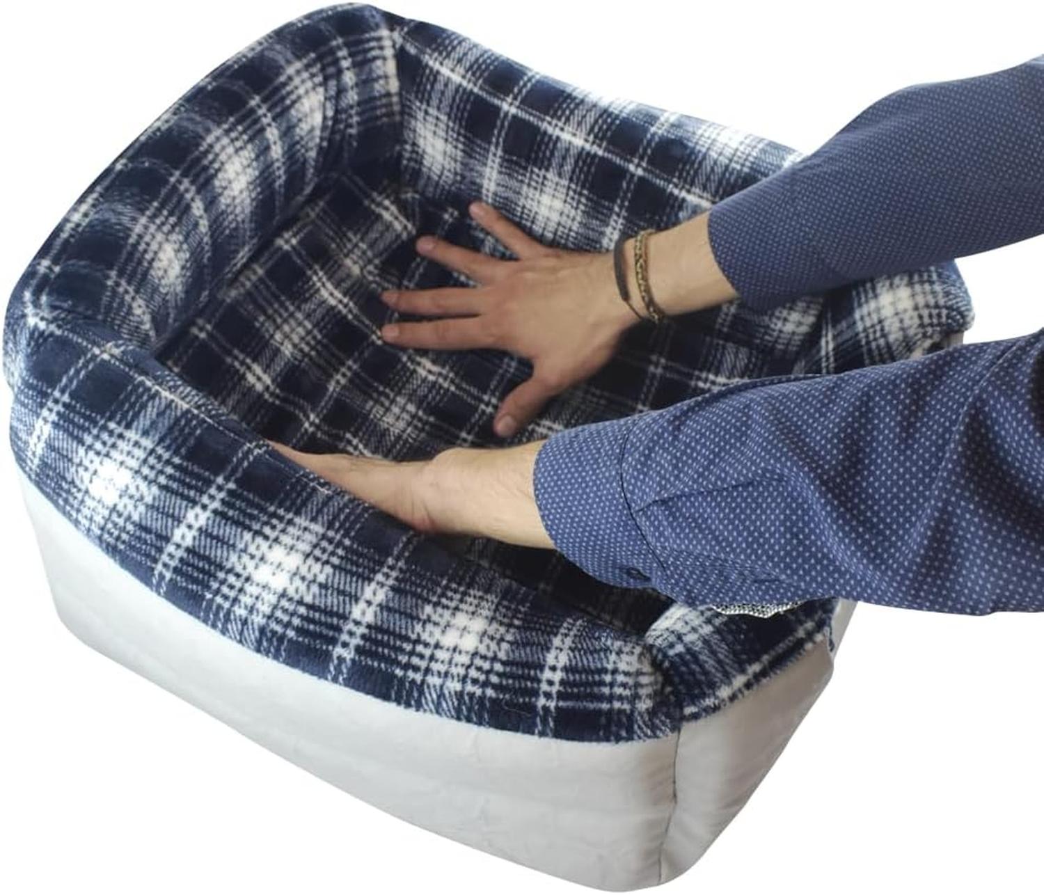Fancy Pets cama cubo 2 en 1 para perro, colchon o casa