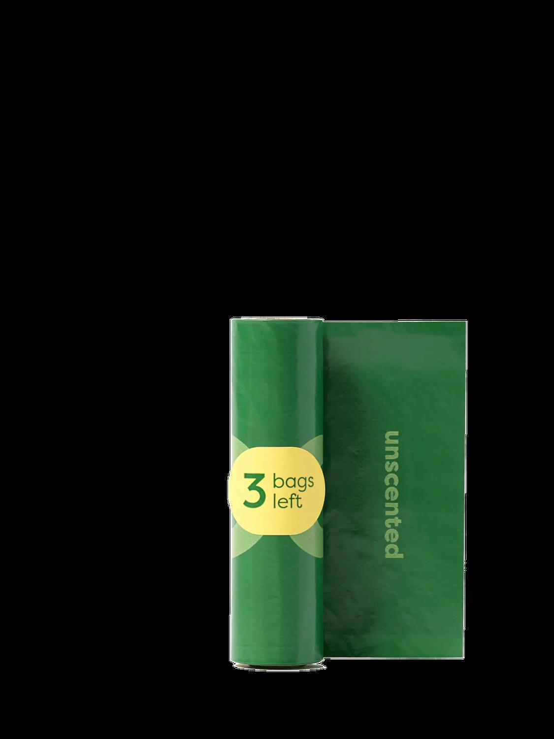 Earth Rated Rollo individual con 15 bolsas sin olor