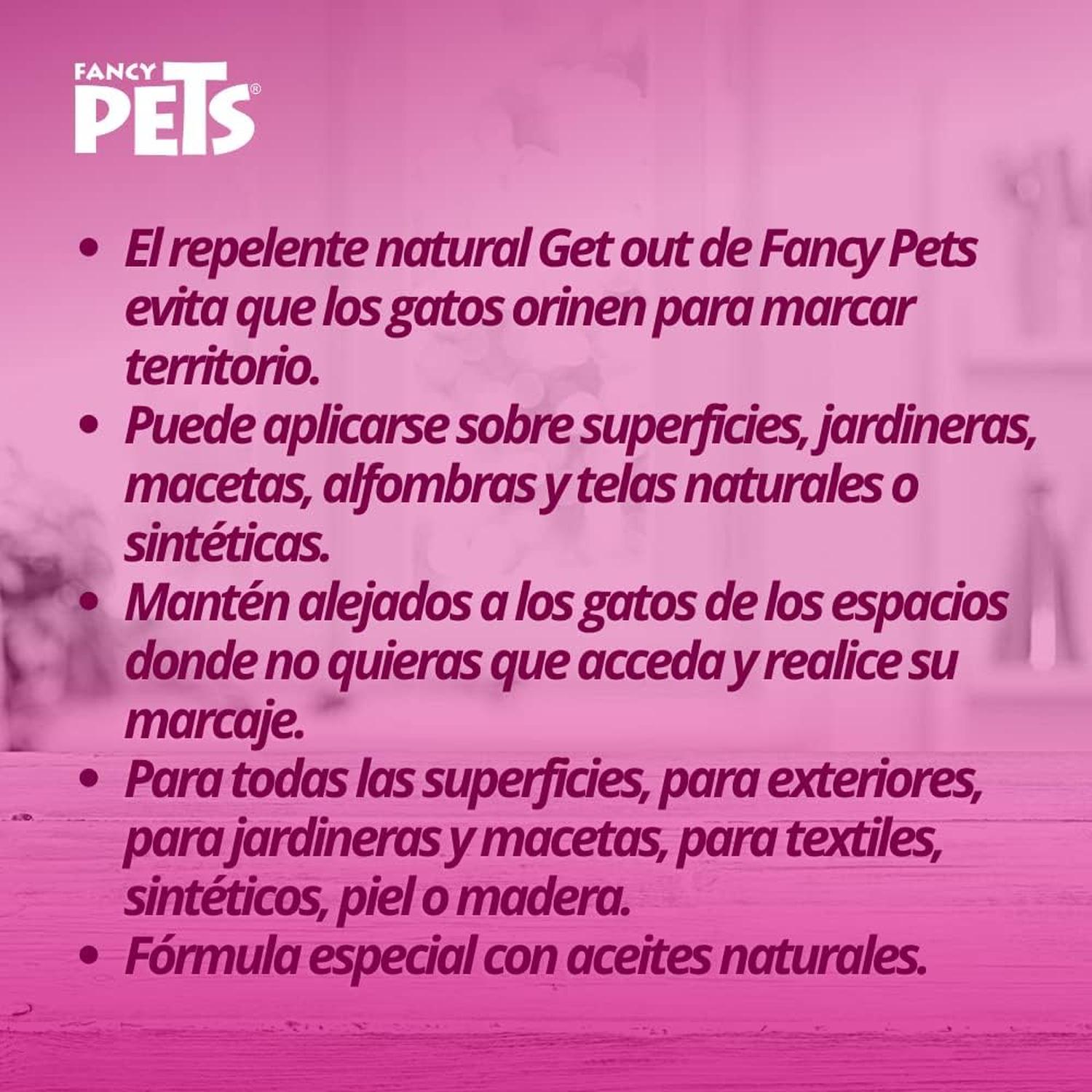 Fancy Pets Repelente natural para gatos evita orina 250 ml