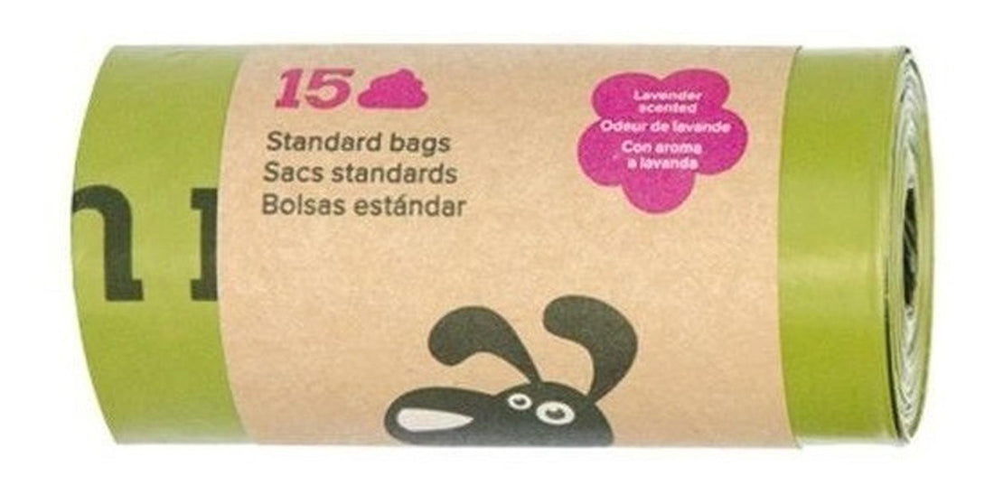 Earth Rated - Rollo Individual Lavanda, 15 Bolsas para perro | G.Valkyria - imagen 1