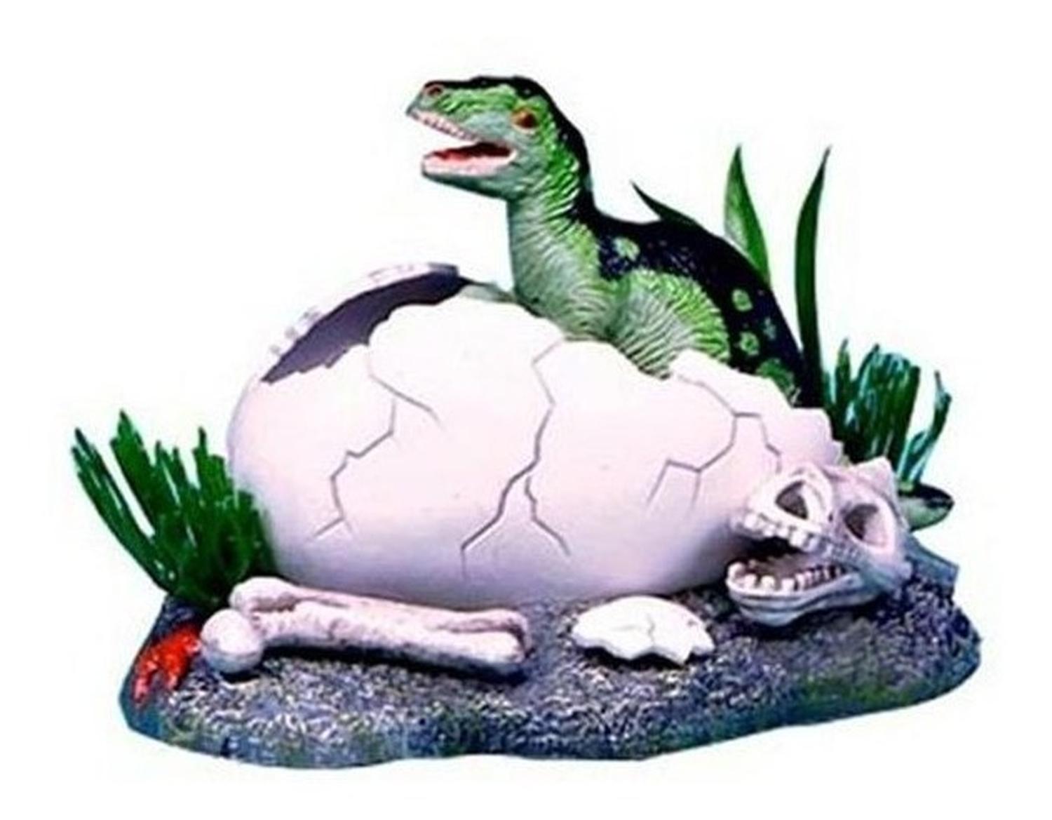 Penn Plax Adorno Para Peceras Dinosaurio En Huevo
