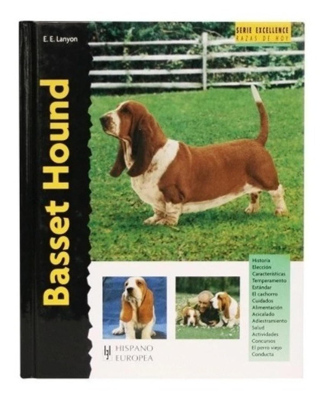 Libro De Raza Excellence Tapa Dura Basset Hound de Editorial Hispano Europea | G.Valkyria