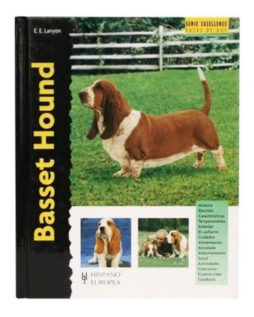 Libro De Raza Excellence Tapa Dura Basset Hound de Editorial Hispano Europea | G.Valkyria