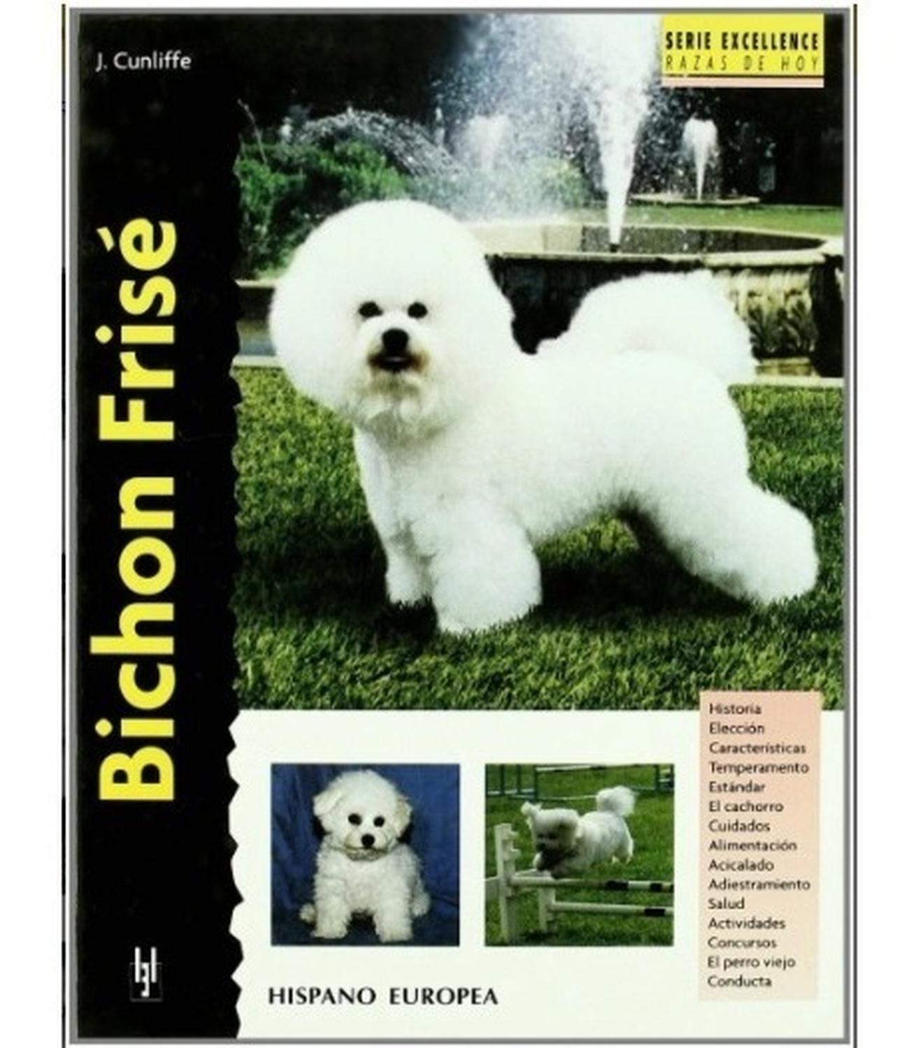 Libro De Raza Excellence Tapa Dura Bichon Frisé de Editorial Hispano Europea | G.Valkyria