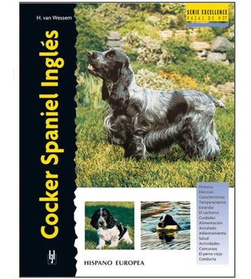 Libro De Raza Excellence Tapa Dura Cocker Spaniel Inglés de Editorial Hispano Europea | G.Valkyria - imagen 1