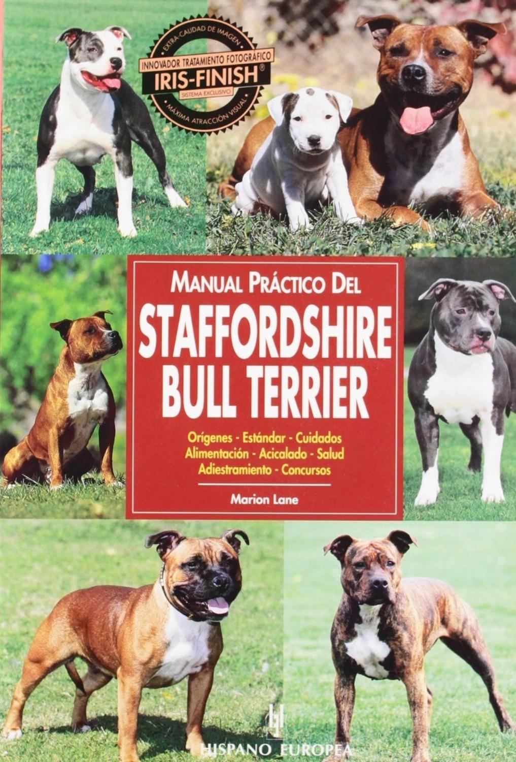 Libro Manual Practico Staffordshire Terrier de Editorial Hispano Europea | G.Valkyria - imagen 1