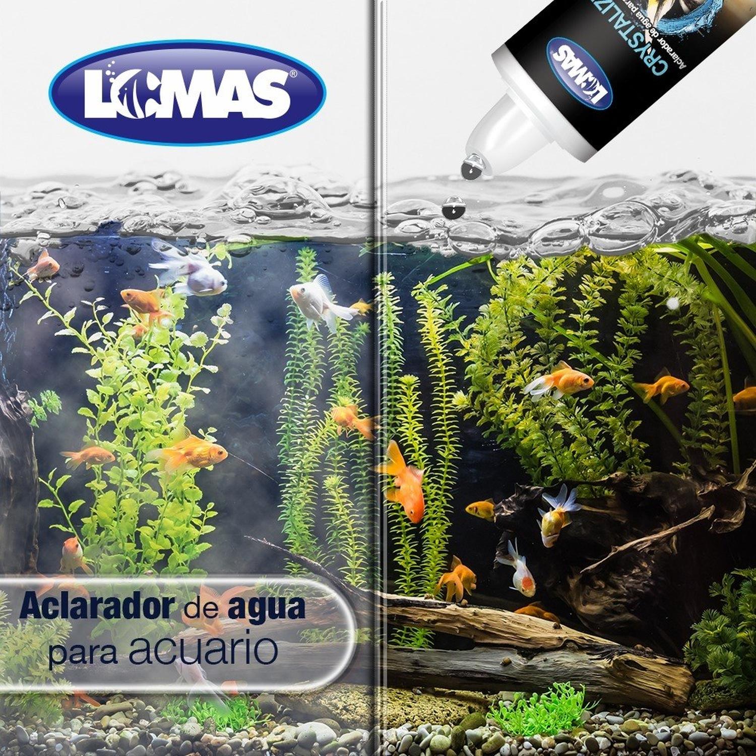 Crystalize Aclarador De Agua y turbidez Peceras Lomas 60 Ml