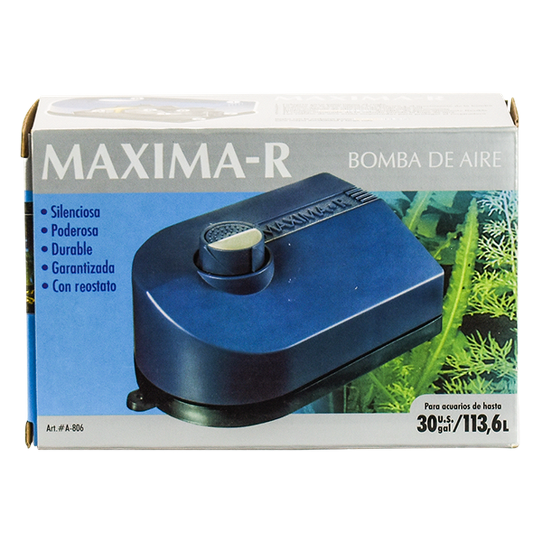 Elite bomba de aire oxigenadora acuario Maxima-R regulador | G.Valkyria - imagen 1
