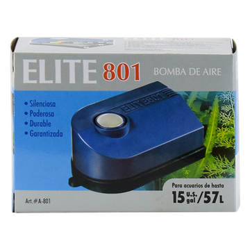 Elite bomba de aire oxigenadora para acuario 801 15 gal-57L | G.Valkyria - imagen 1