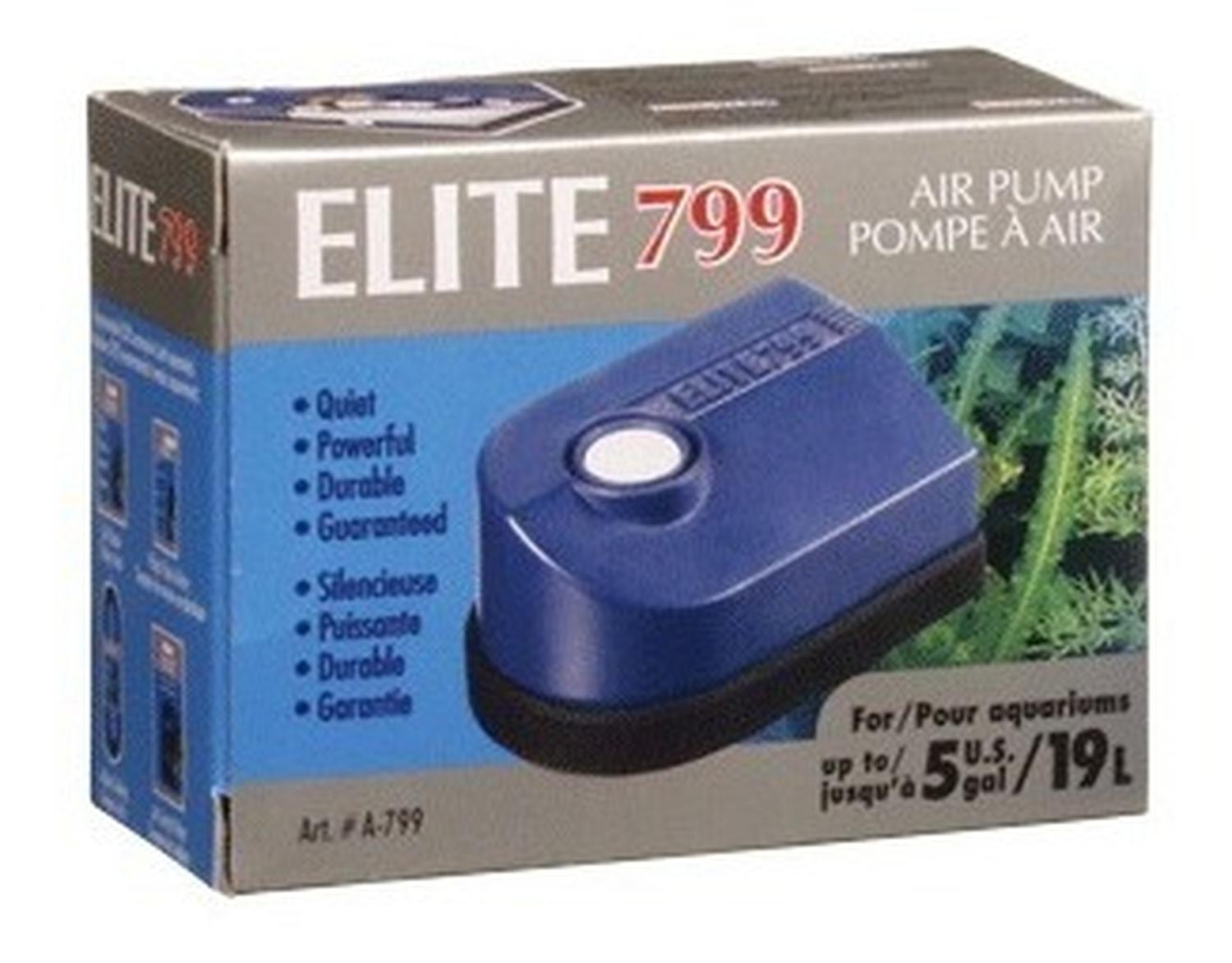 Bomba De Aire Para Pecera Elite 799 Para 19 L/ 5 Gal | G.Valkyria - imagen 3