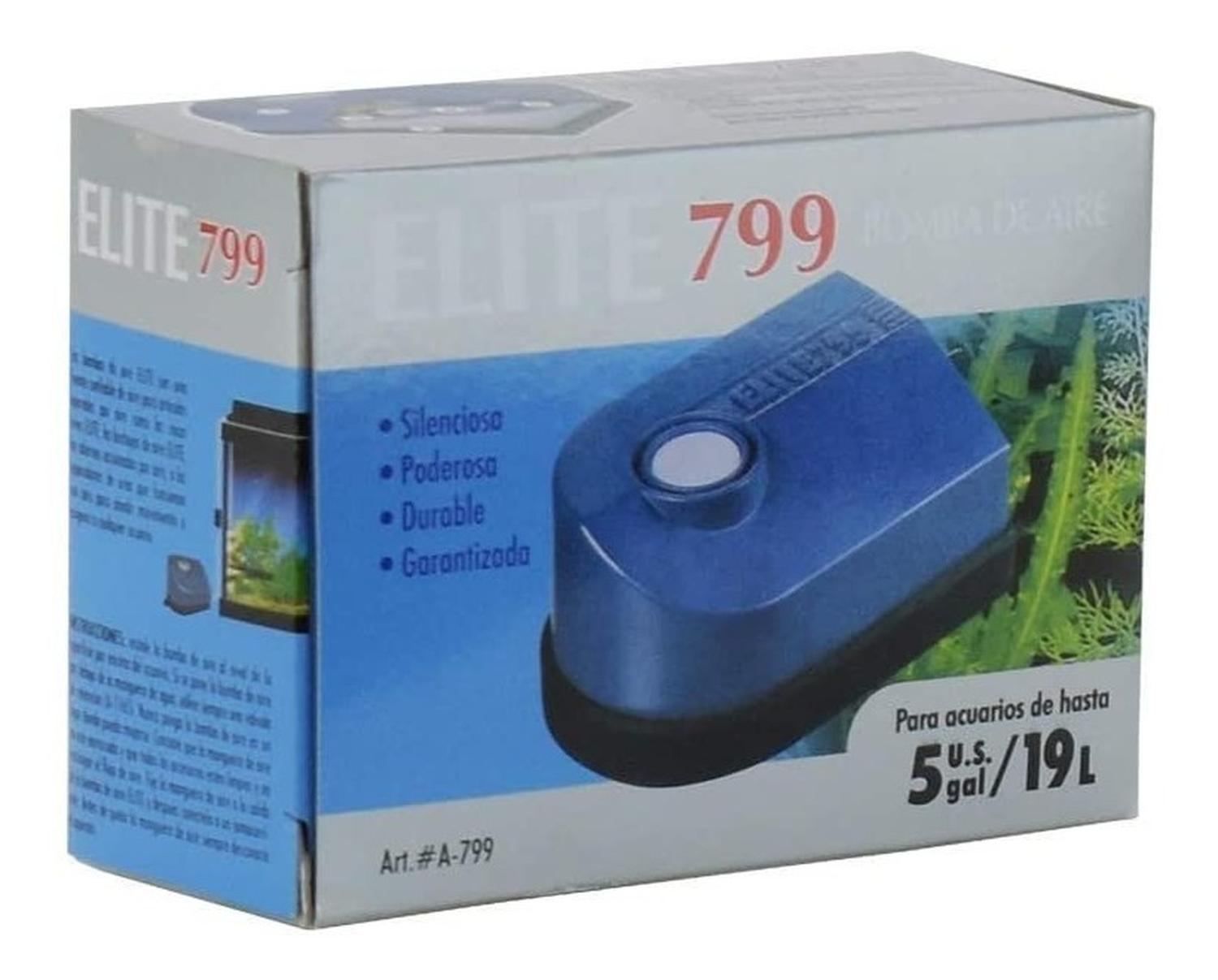 Bomba De Aire Para Pecera Elite 799 Para 19 L/ 5 Gal | G.Valkyria - imagen 4