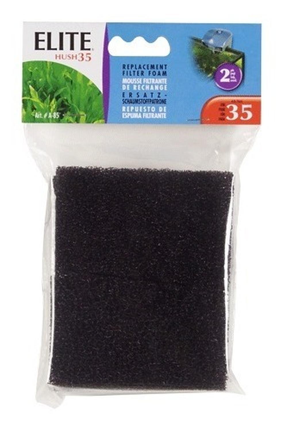 Repuesto De Esponja Para Filtro Elite Hush 35 2 Pzas | G.Valkyria - imagen 1