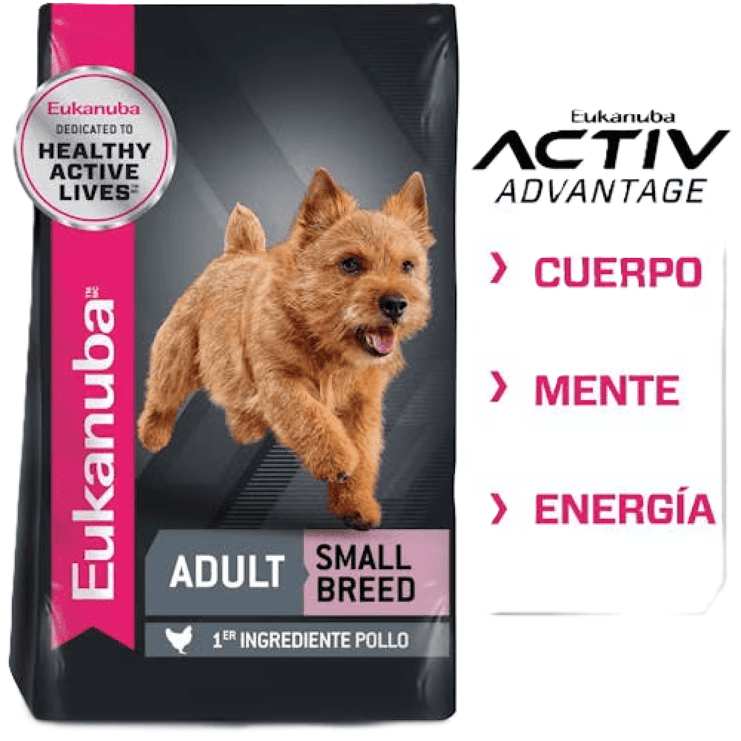 Eukanuba alimento para perro adult raza pequeña 6.81kg | G.Valkyria - imagen 3