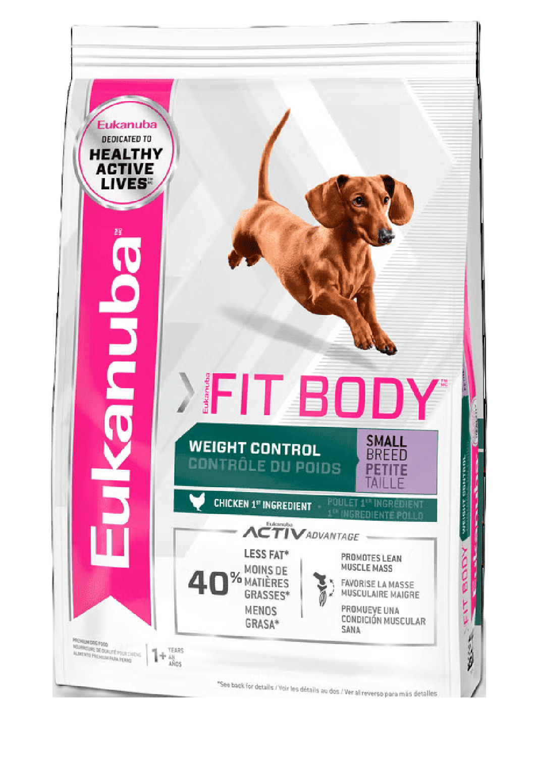 Eukanuba alimento para perro fit body raza pequeña 1.82kg | G.Valkyria - imagen 3