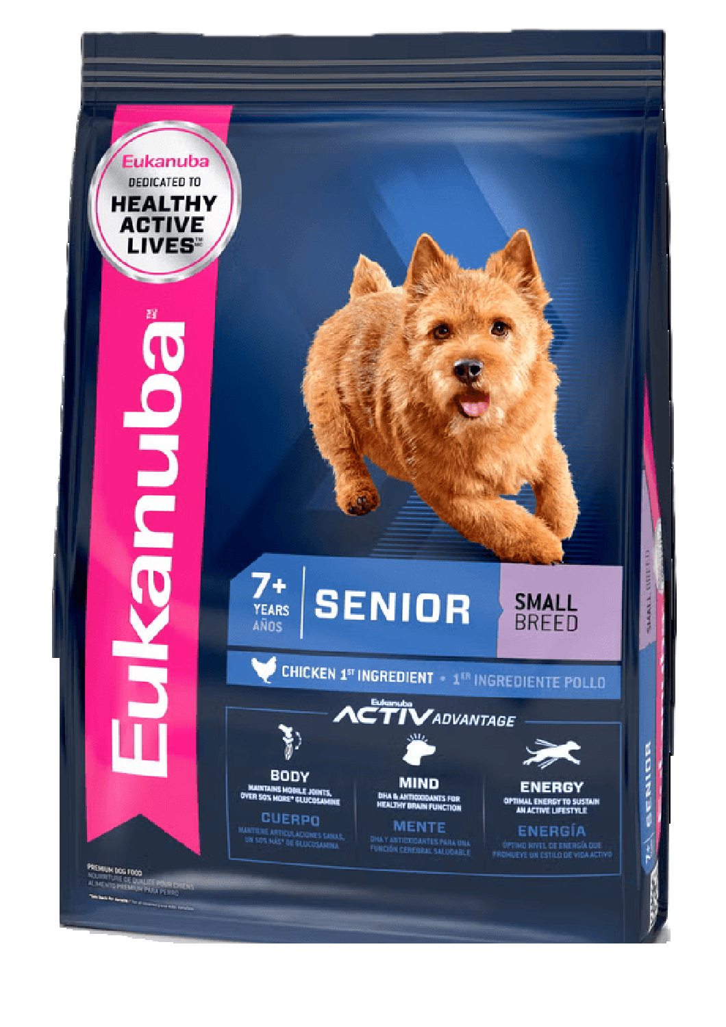 Eukanuba alimento para perro senior raza pequeña 2.04kg | G.Valkyria - imagen 1