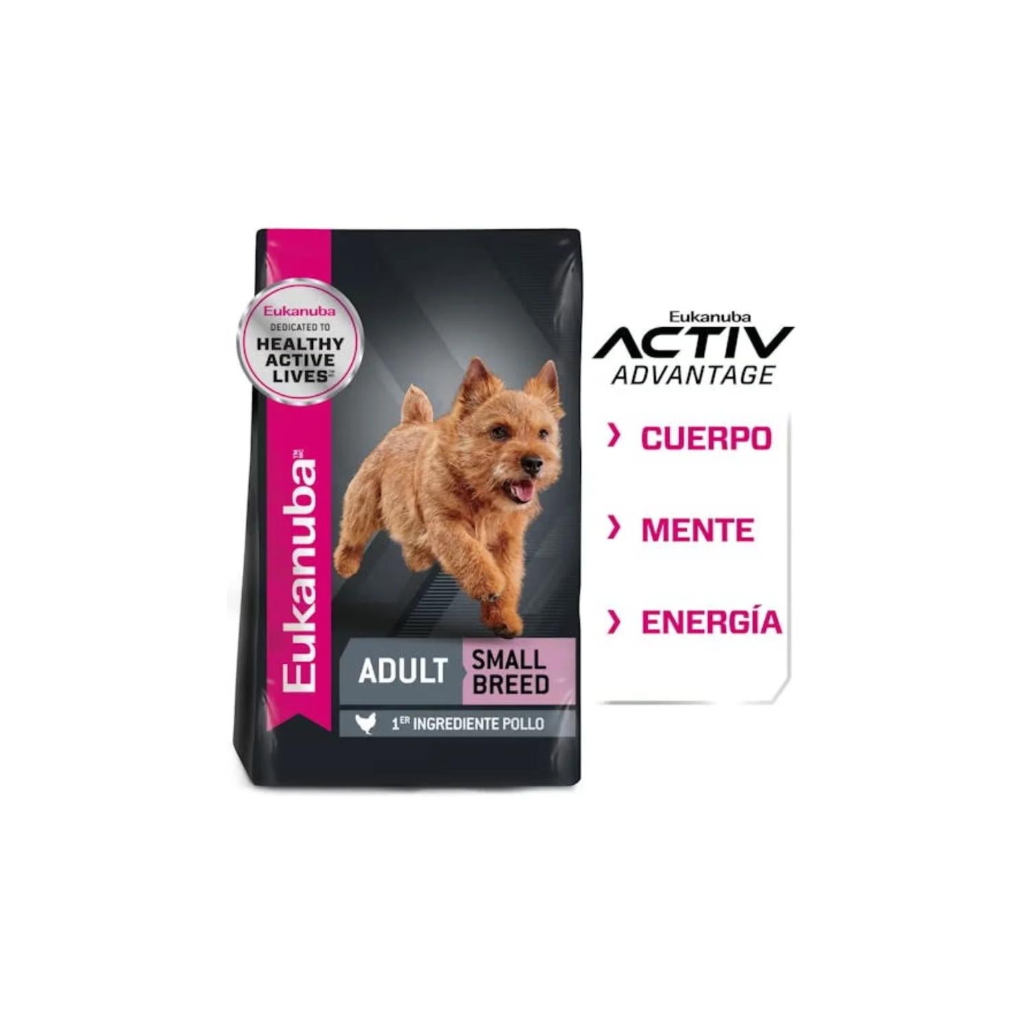 Eukanuba alimento para perros activos Adulto Raza Chica 2kg | G.Valkyria - imagen 2