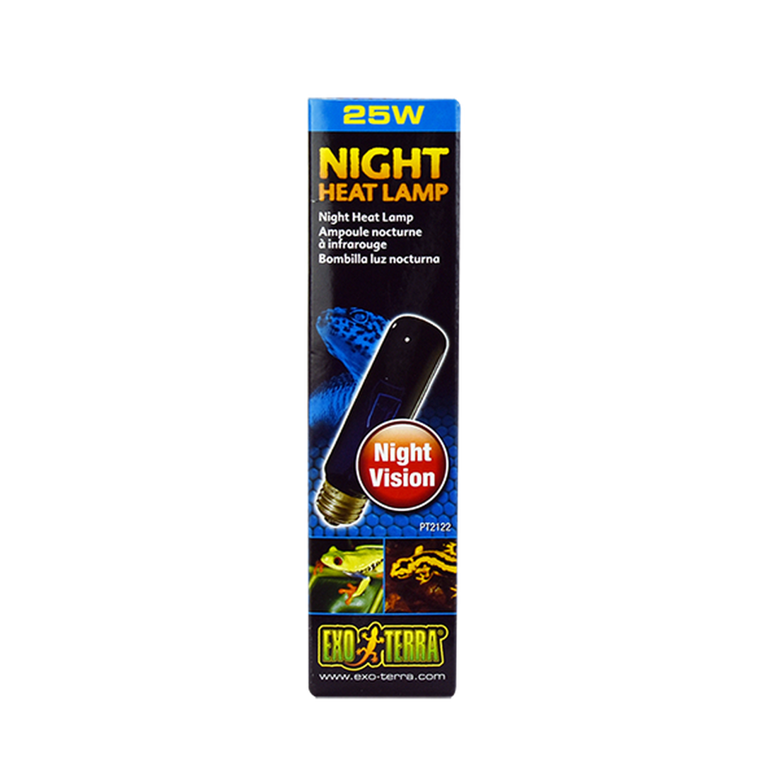 Exo Terra foco para terrario reptiles Night Glo Noche 25w de Exo-Terra | G.Valkyria - imagen 1