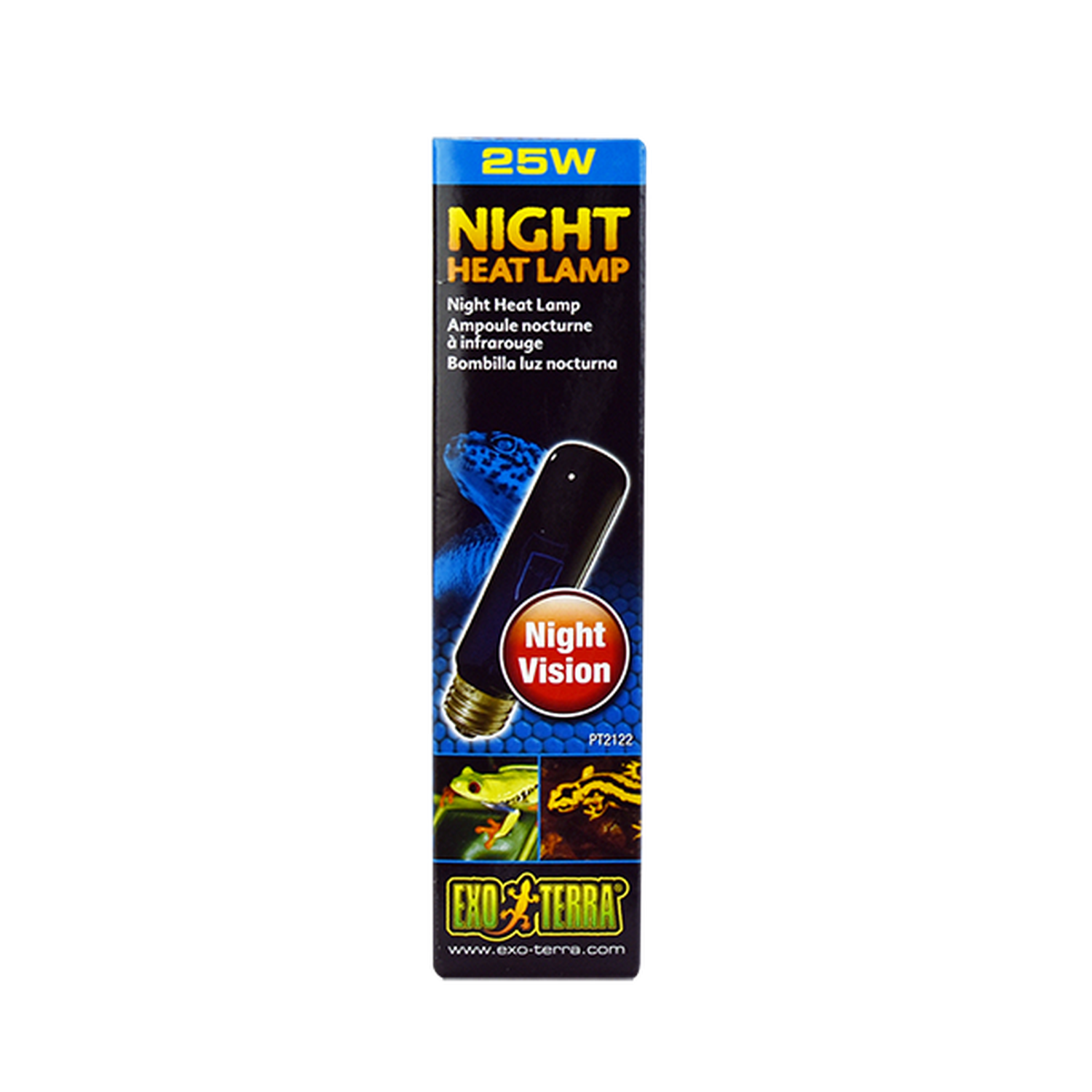 Exo Terra foco para terrario reptiles Night Glo Noche 25w de Exo-Terra | G.Valkyria - imagen 1