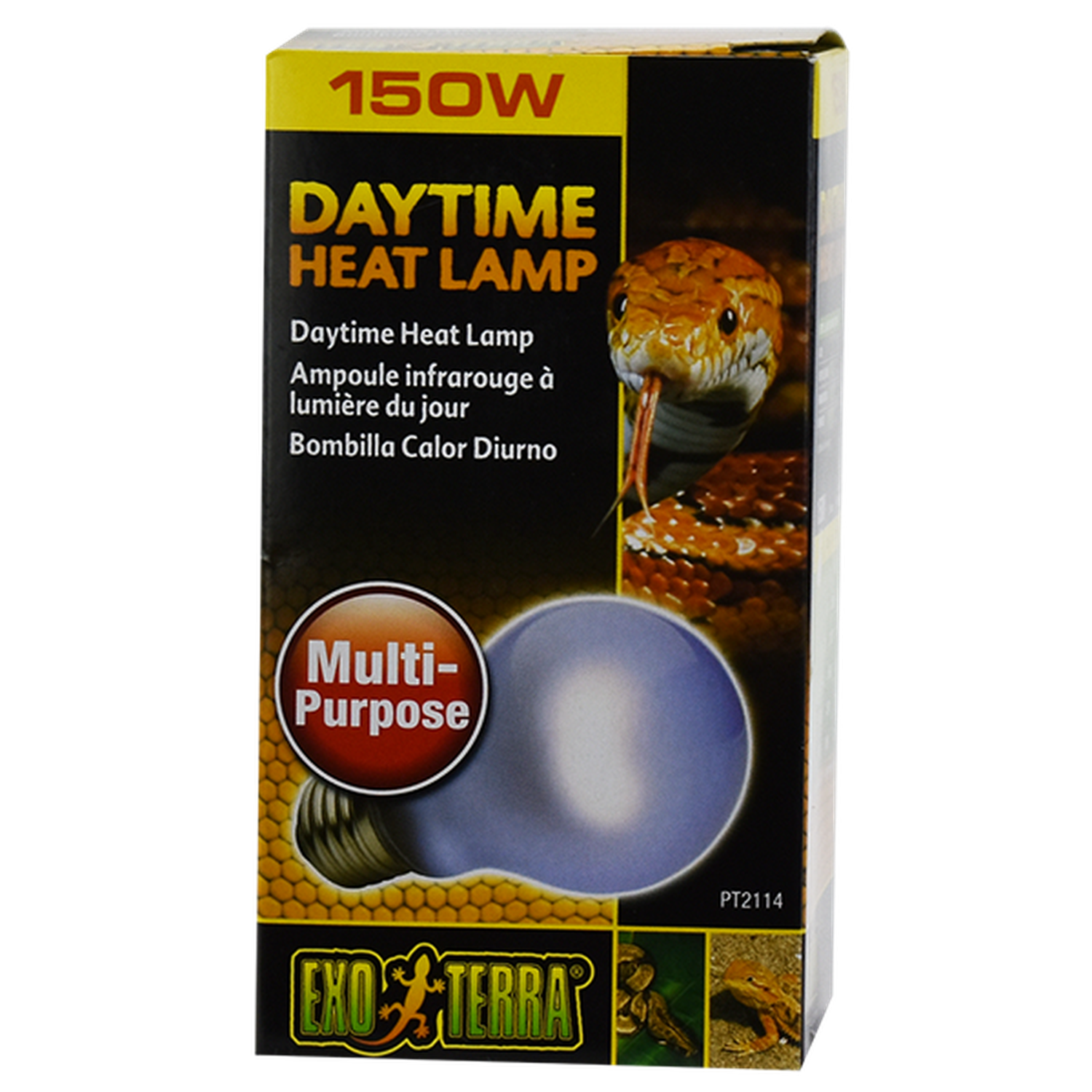 Exo Terra foco para terrario reptiles Sun Glo Day Time 150w de Exo-Terra | G.Valkyria - imagen 1