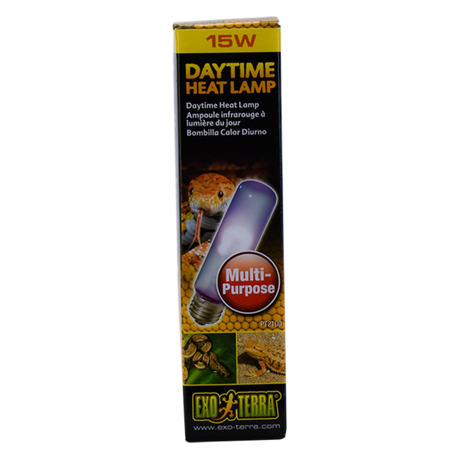 Exo Terra foco para terrario reptiles Sun Glo Day Time 15w de Exo-Terra | G.Valkyria - imagen 1