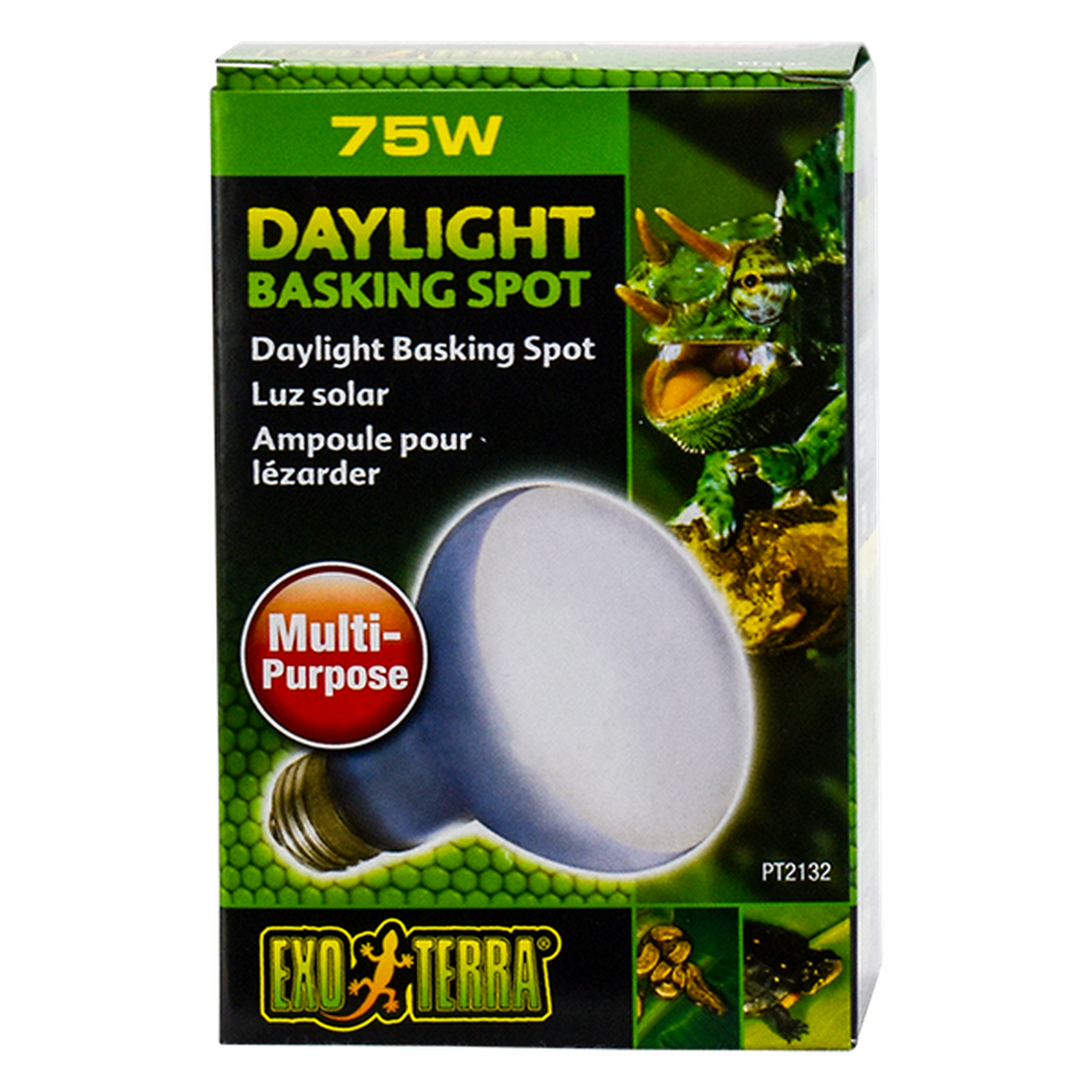 Exo Terra foco para terrario reptiles Sun Glo Neodymium 75w de Exo-Terra | G.Valkyria - imagen 1