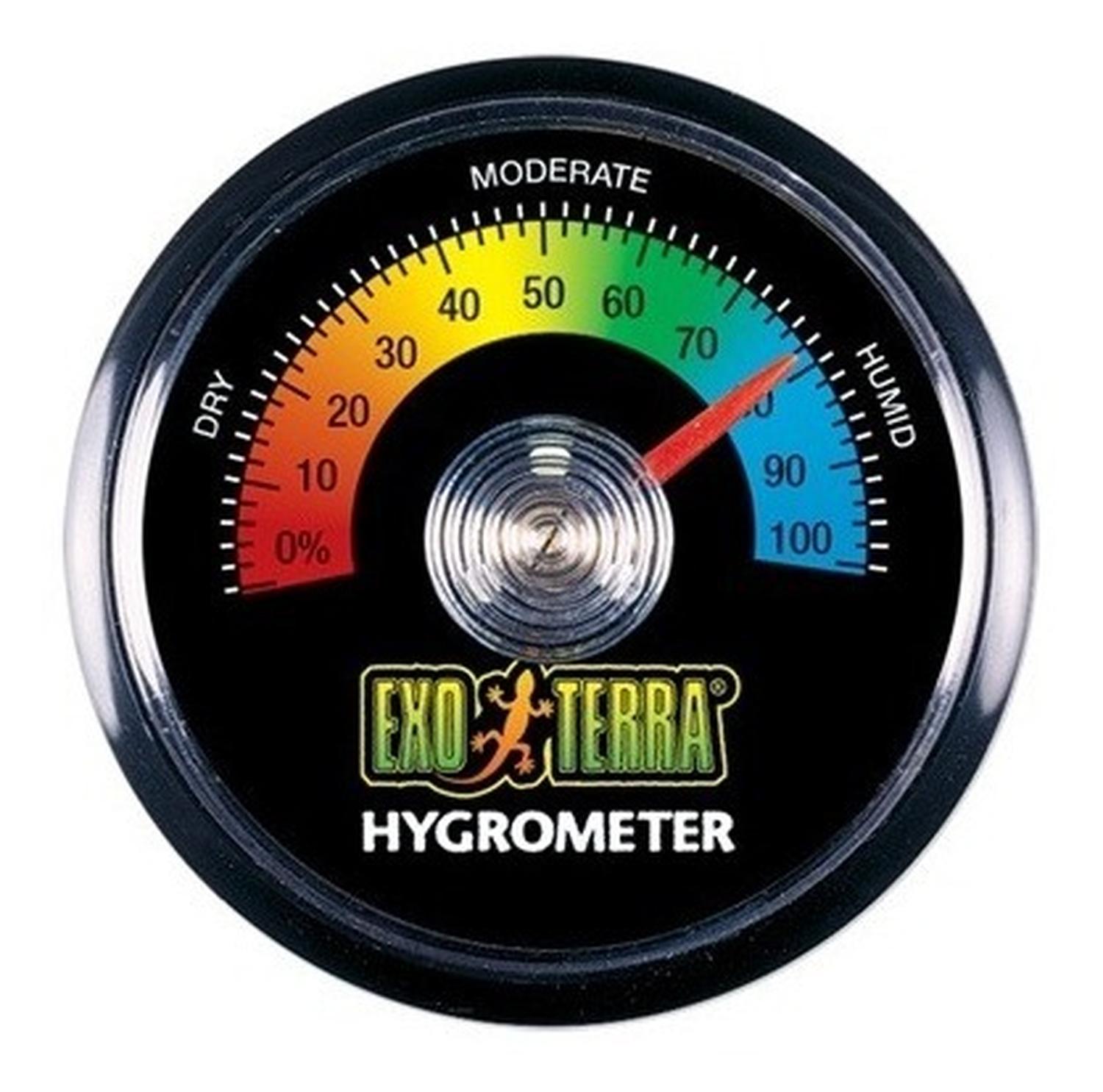 Rept-o-meter Higrometro De Reloj Exo Terra Mide Humedad de Exo-Terra | G.Valkyria - imagen 1