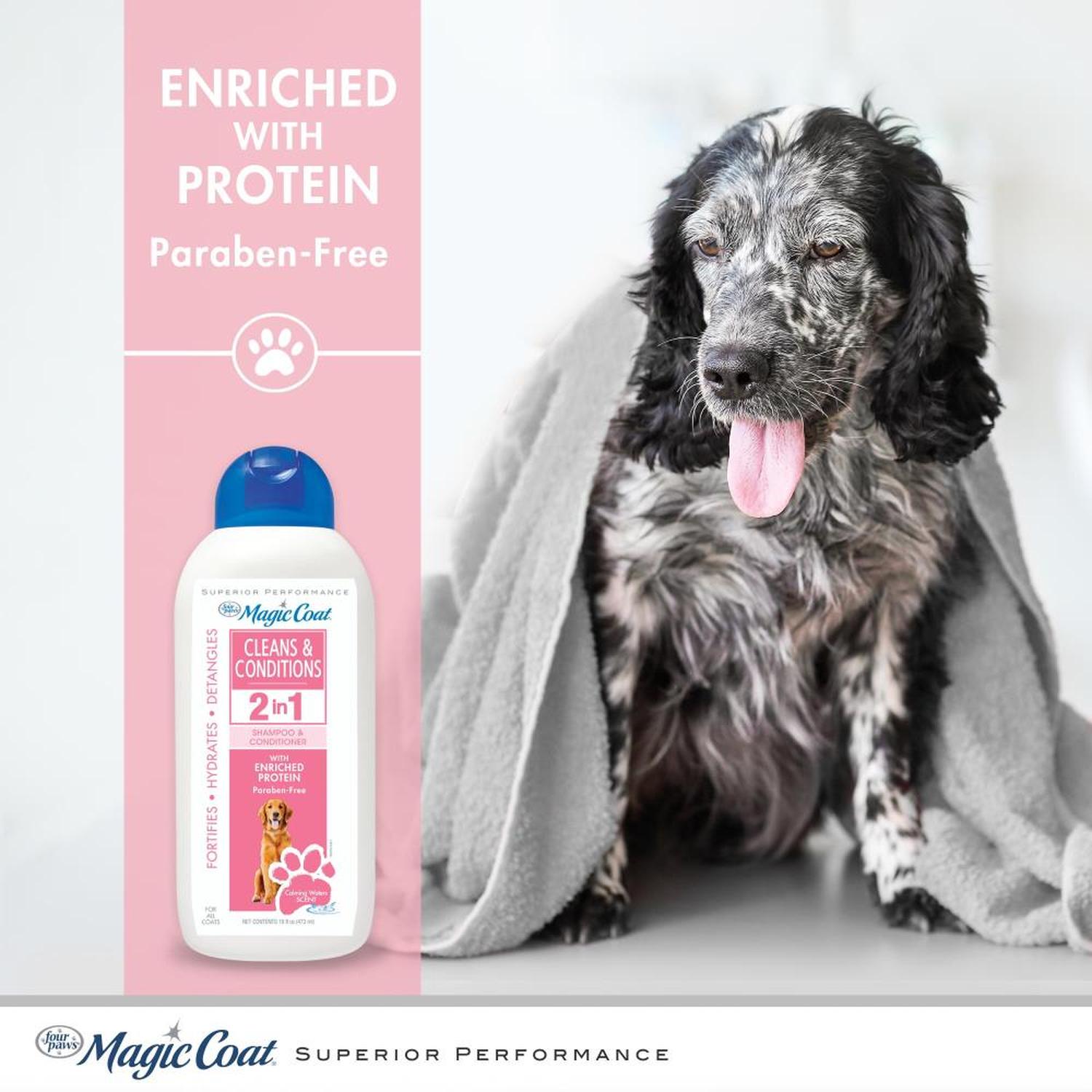 Four Paws Shampoo y Acondicionador perro Magic Coat 2-en-1