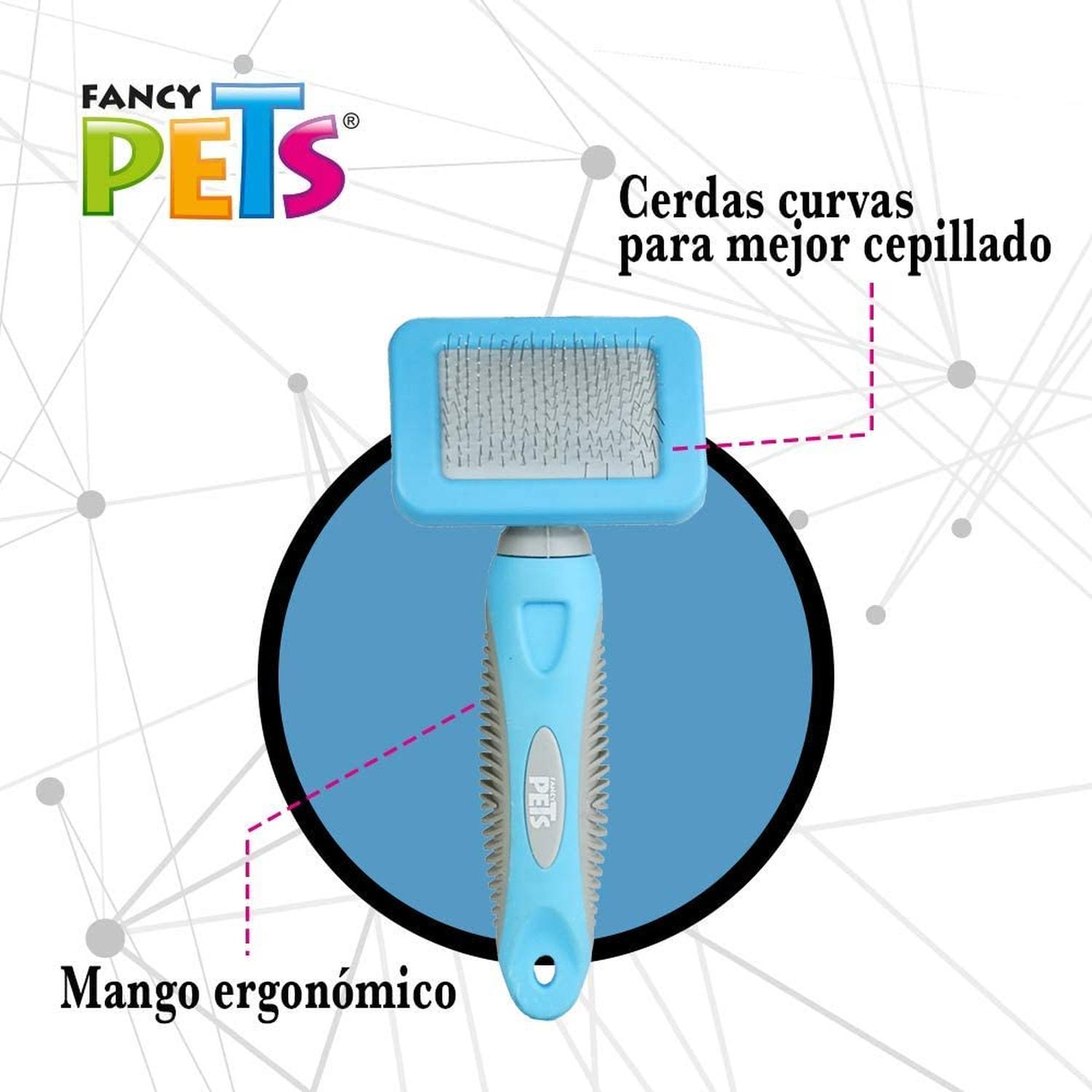 Fancy Pets Carda Para Perros acero inoxidable Tamaño Chico