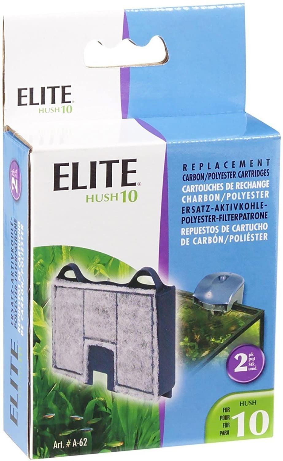 Repuestos De Carbón/almohadilla Para Filtro Elite Hush 10