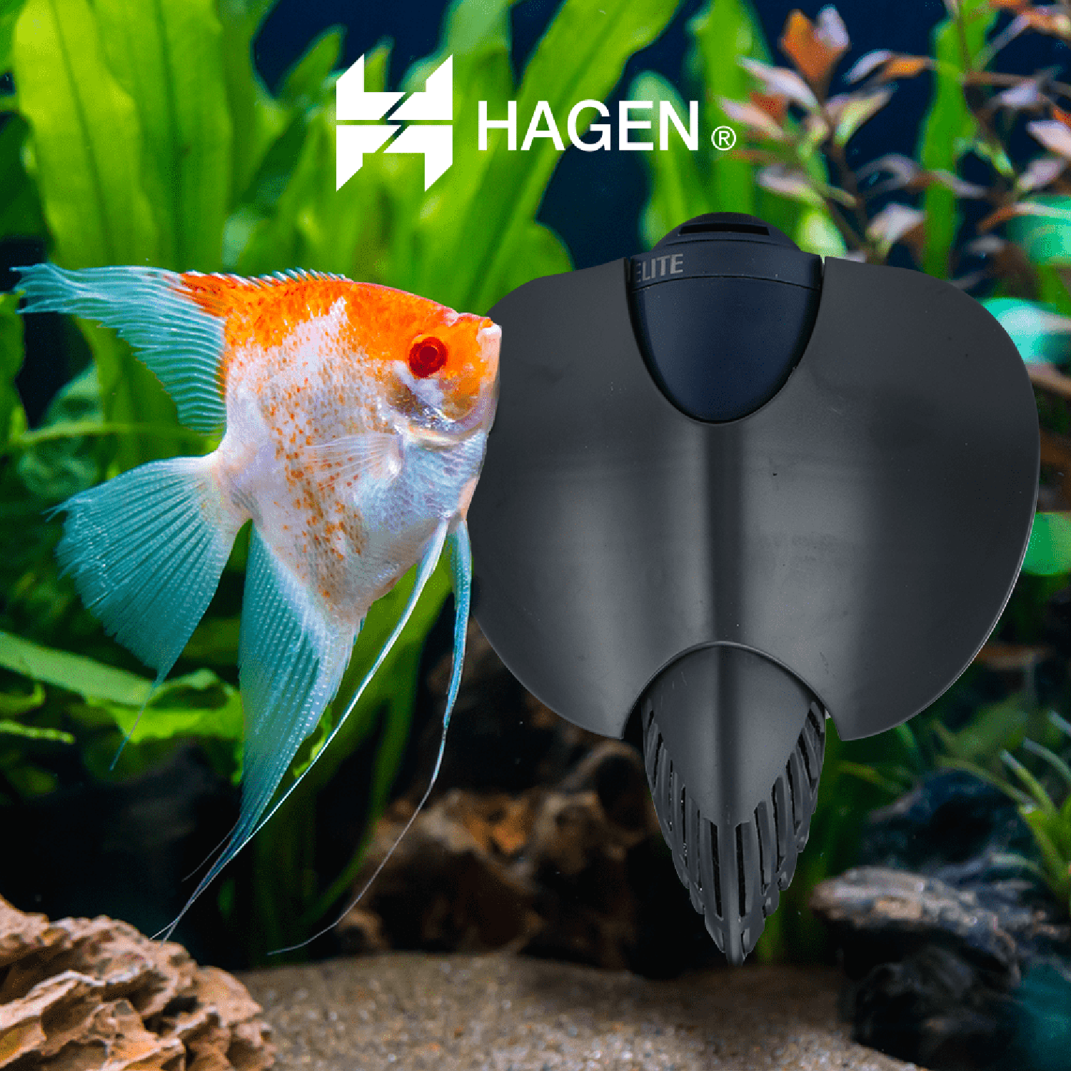 Filtro interno acuario Mantarraya Elite Stingray 15 57lts