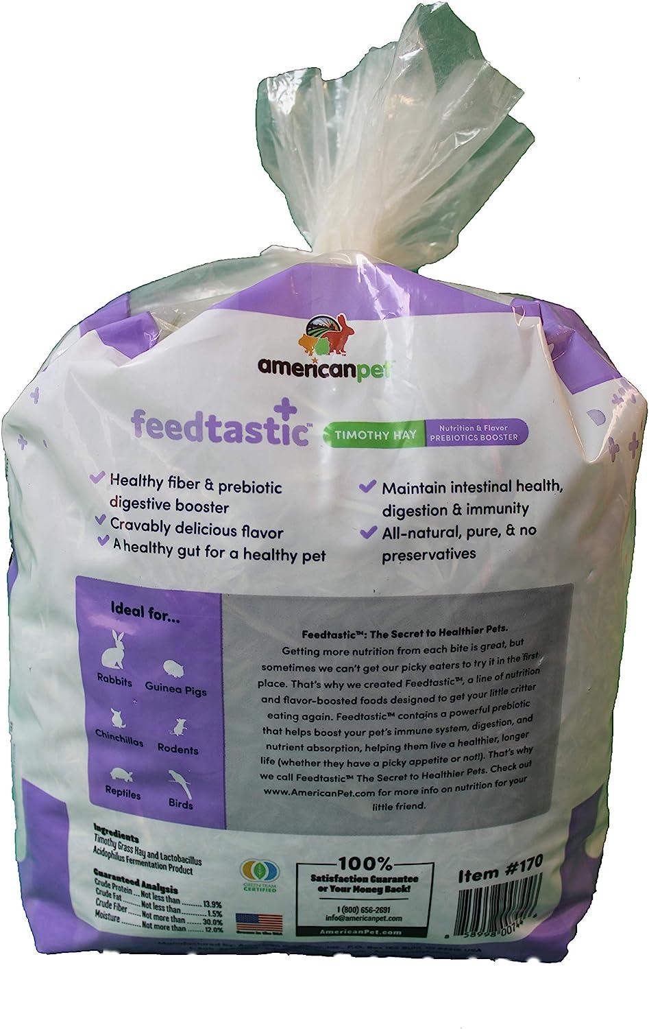Heno Timothy Hay American Pet Feedtastic Probiotico crias