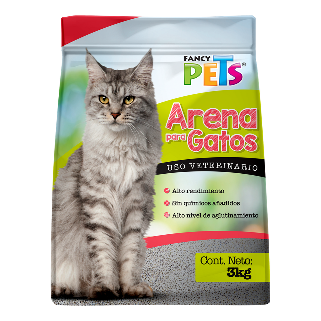 Arena para gato Fancy Pets de 3 kilos | G.Valkyria - imagen 1