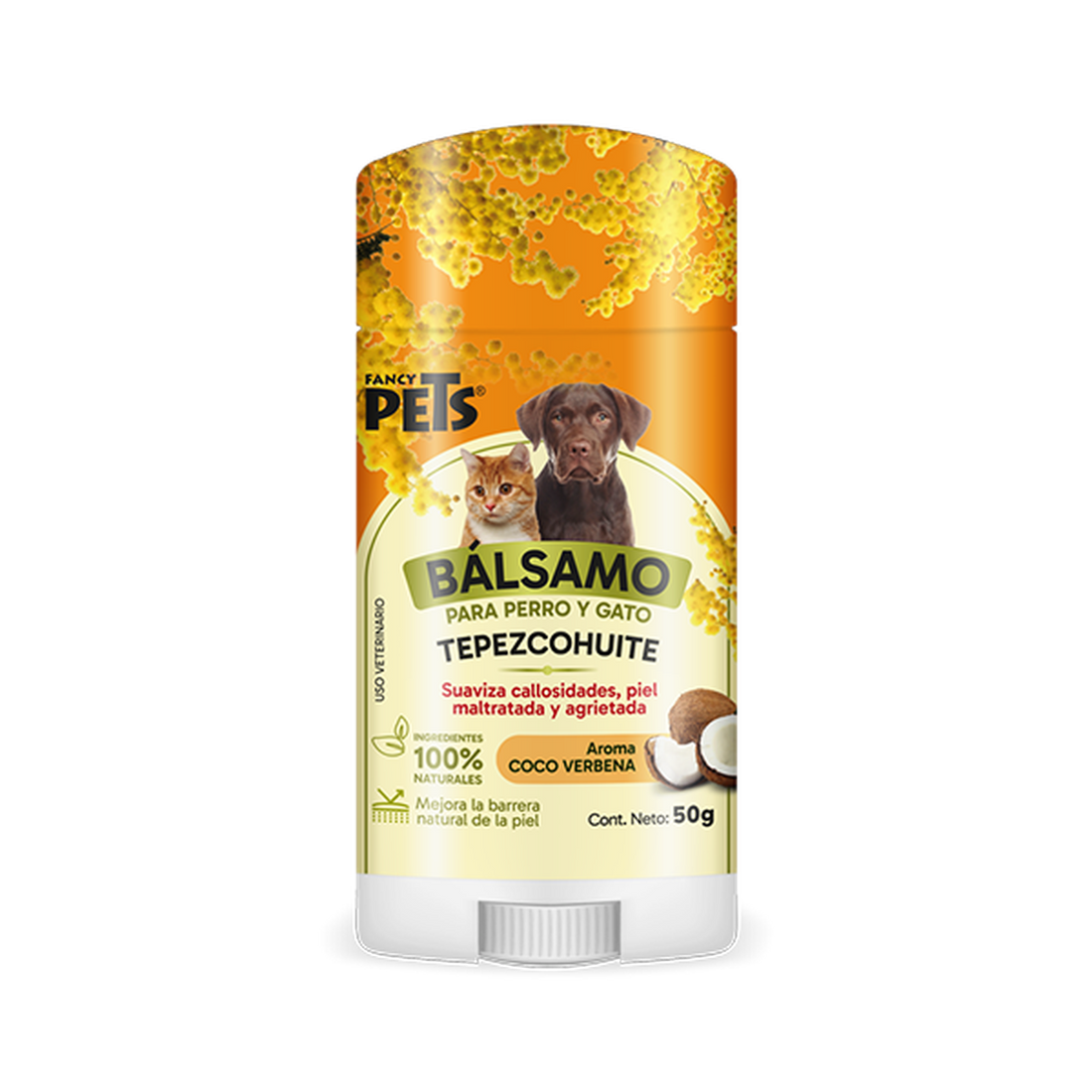 Fancy Pets Bálsamo perro gato tepezcohuite cojinetes y nariz | G.Valkyria - imagen 1
