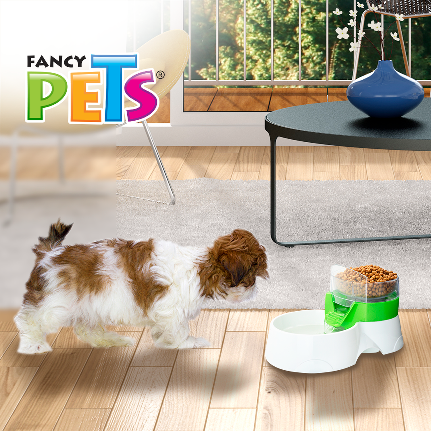 Fancy Pets Bebdero automatico con comedero perros de 1.5 L | G.Valkyria - imagen 3