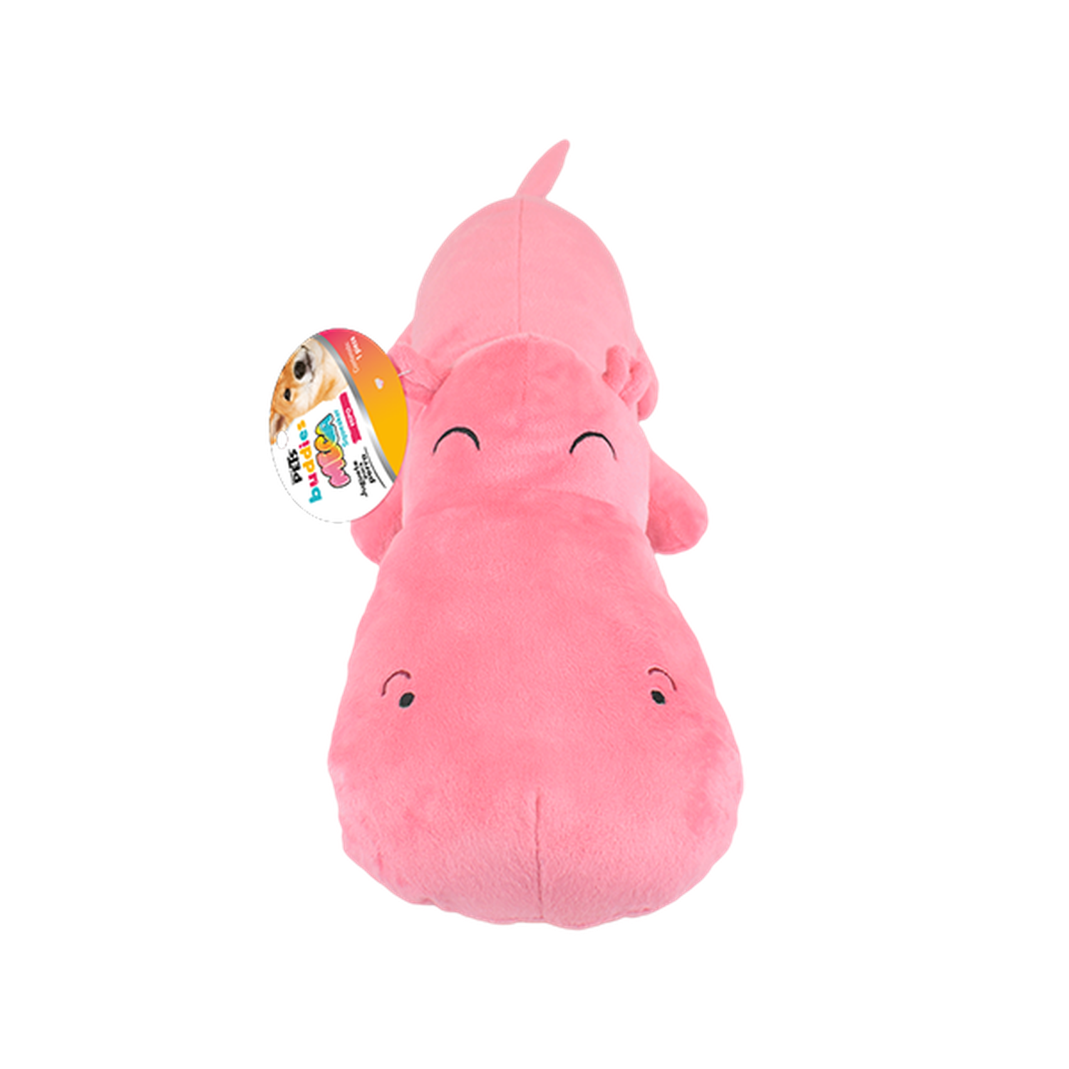 Fancy Pets Buddies peluche para perro hipo rosa squeaker | G.Valkyria - imagen 1