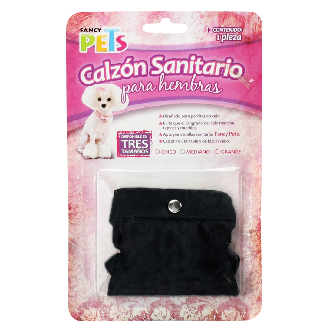 Fancy Pets Calzón Para Perrita En Celo Tamaño Grande | G.Valkyria - imagen 1