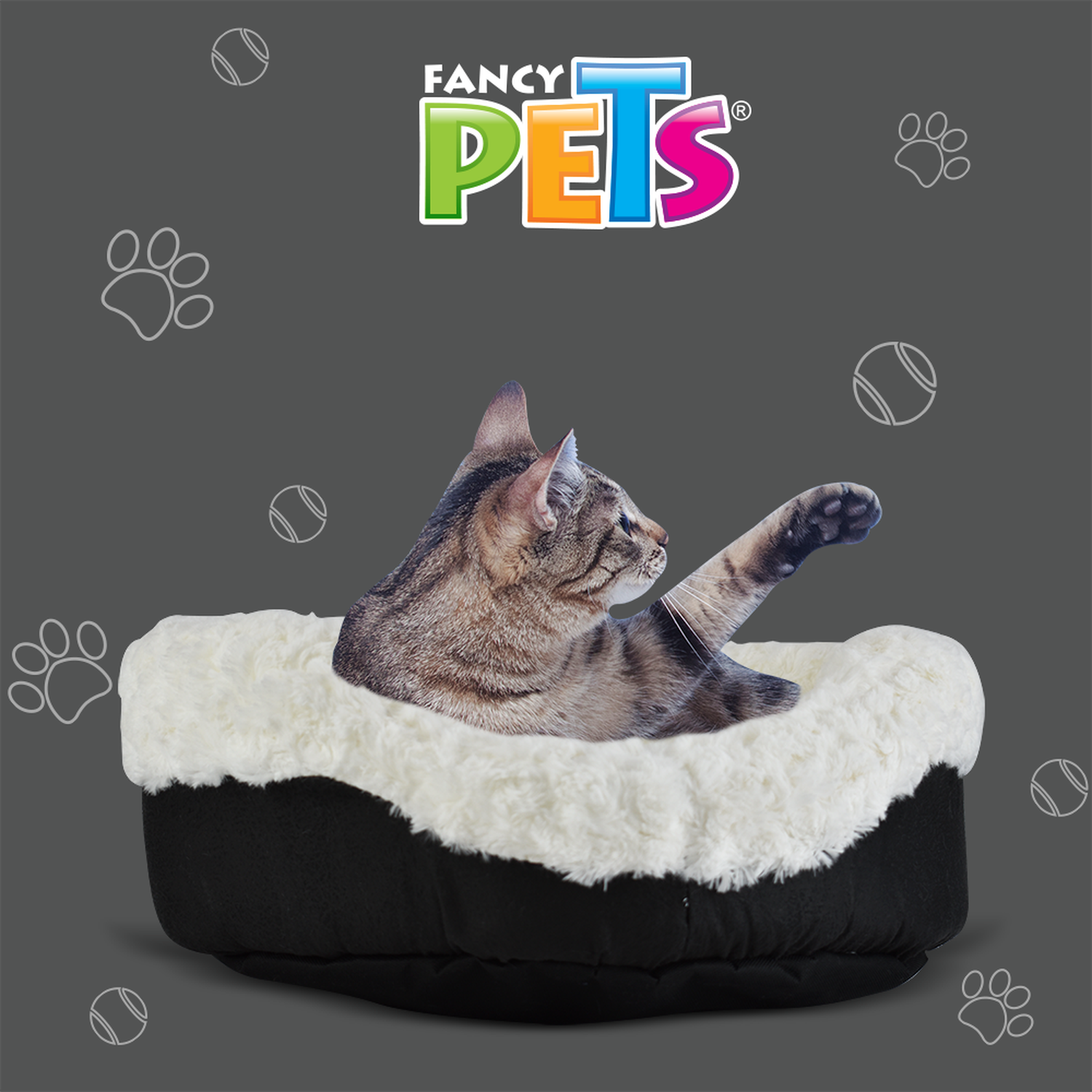 Fancy Pets Cama Para Gato Modelo Angora 40cm | G.Valkyria - imagen 5
