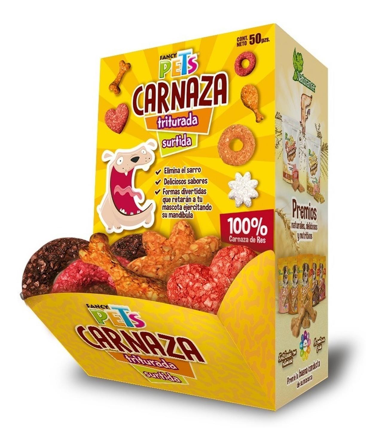 Fancy Pets Carnaza Triturada Para Perros Caja Con 50 Pz | G.Valkyria - imagen 1