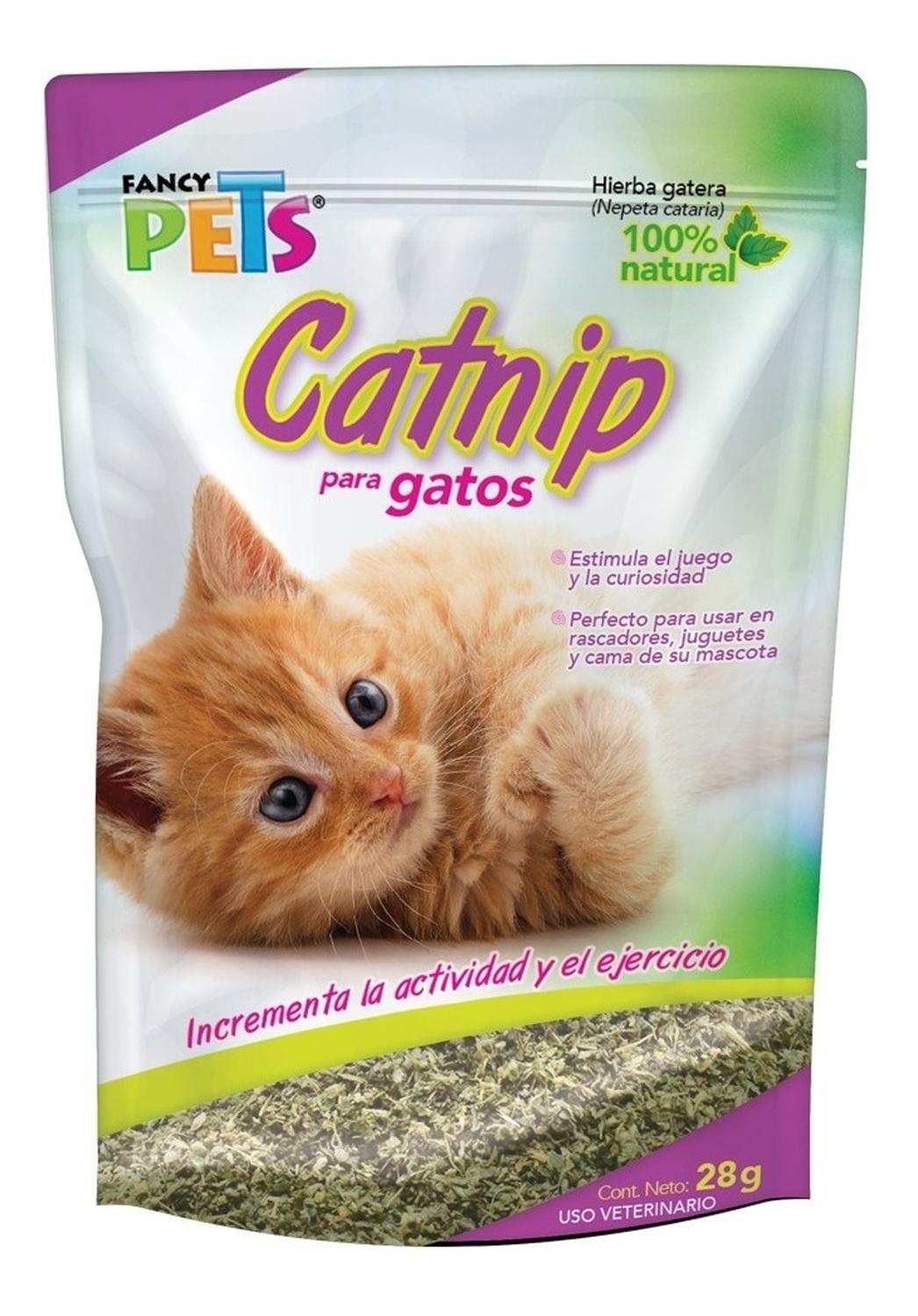 Catnip Gatos Hierba Gatuna 28G Fancy Pets Nepeta cataria | G.Valkyria - imagen 1